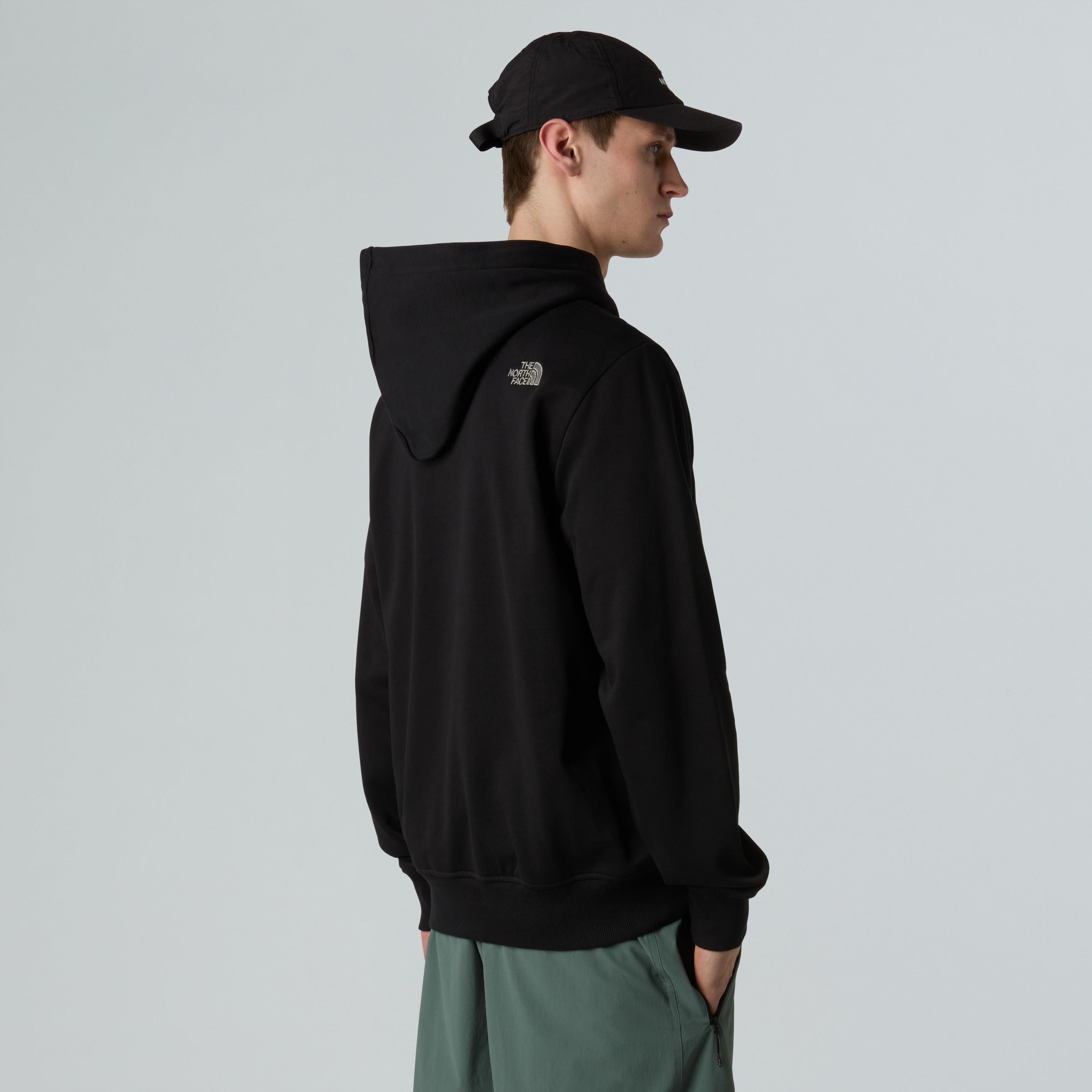 M DREW PEAK REGULAR HOODIE Black