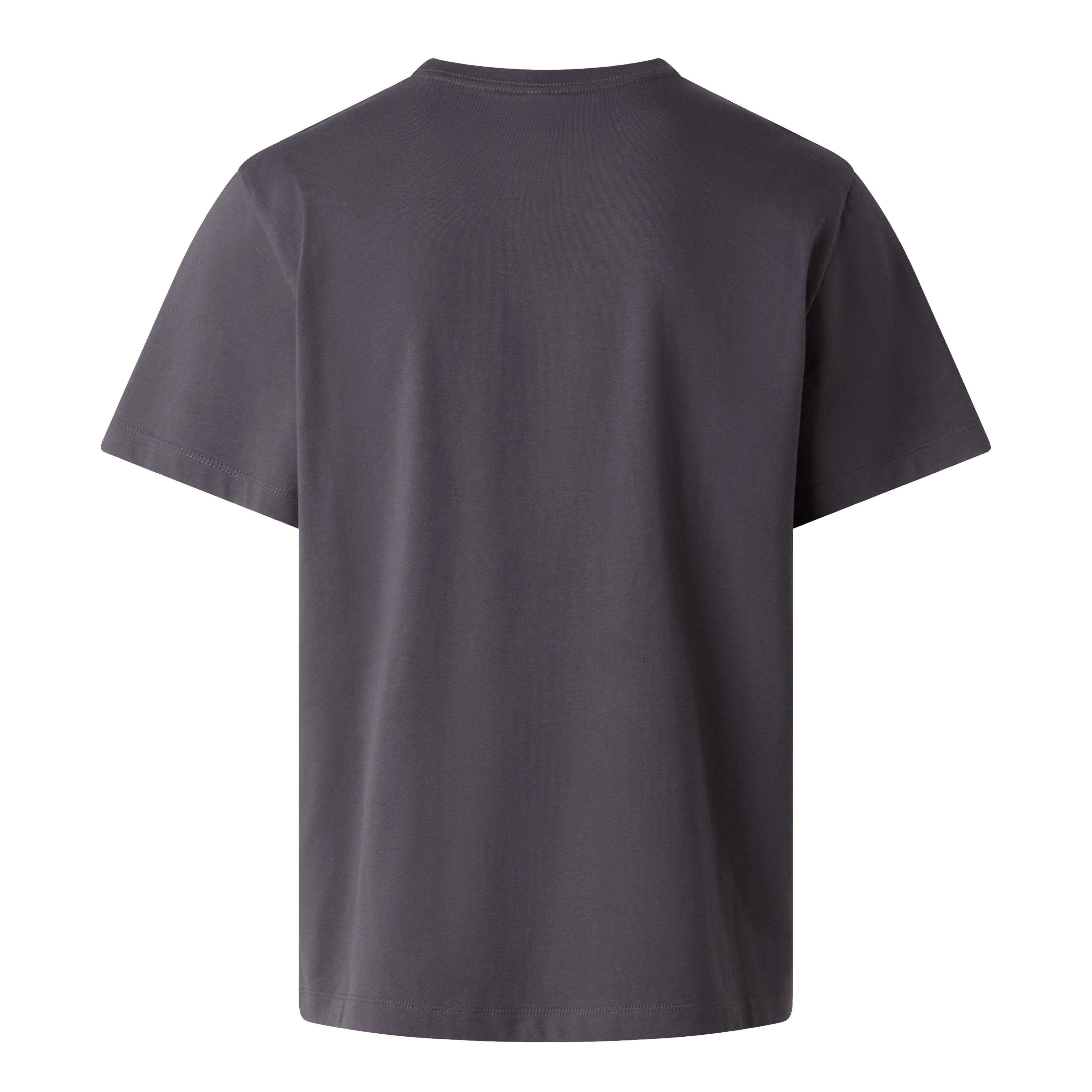 M ESSENTIAL CENTER LOGO RELAXED SHORT SL GREY