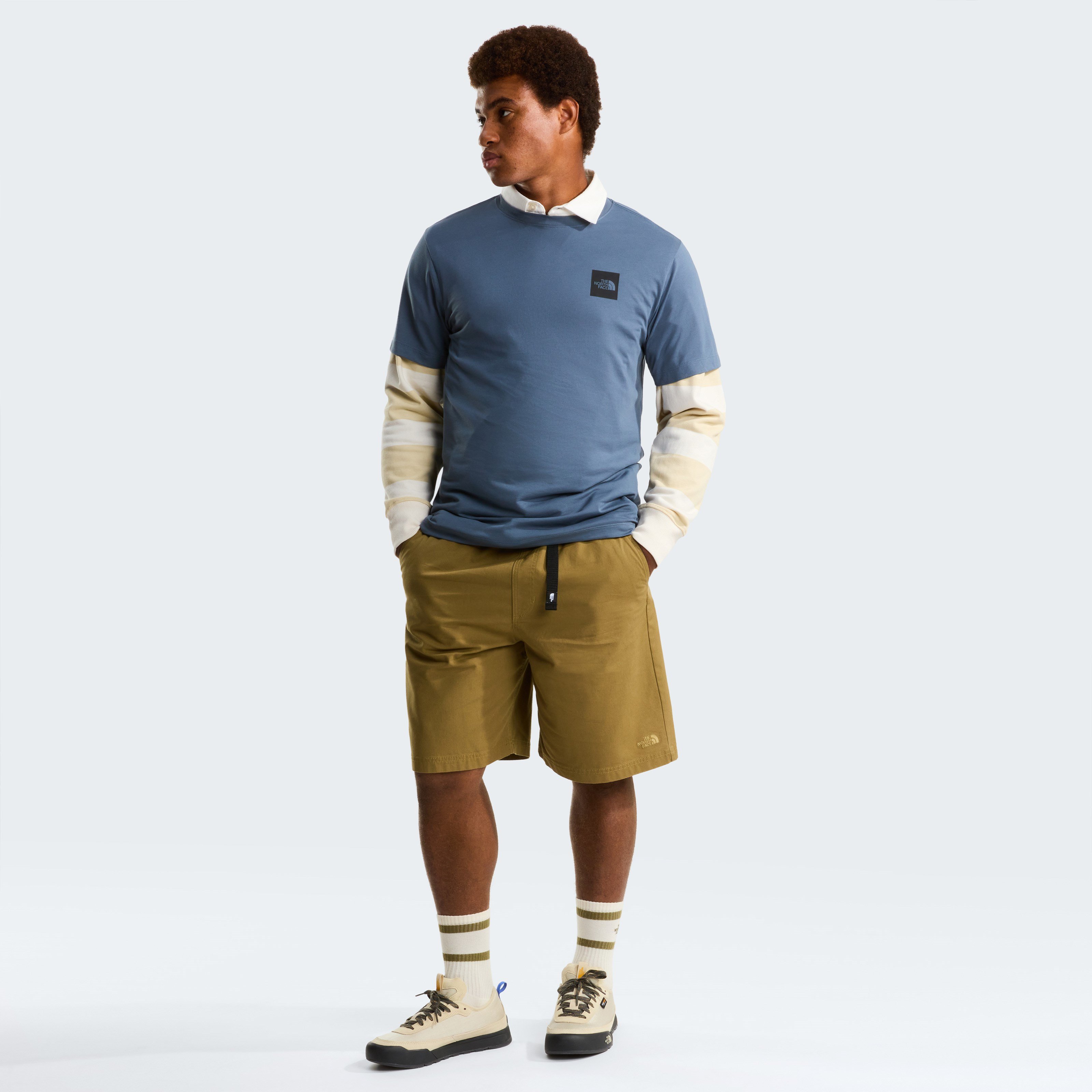 M EVOLUTION BOX HALF DOME REGULAR SHORT GREY