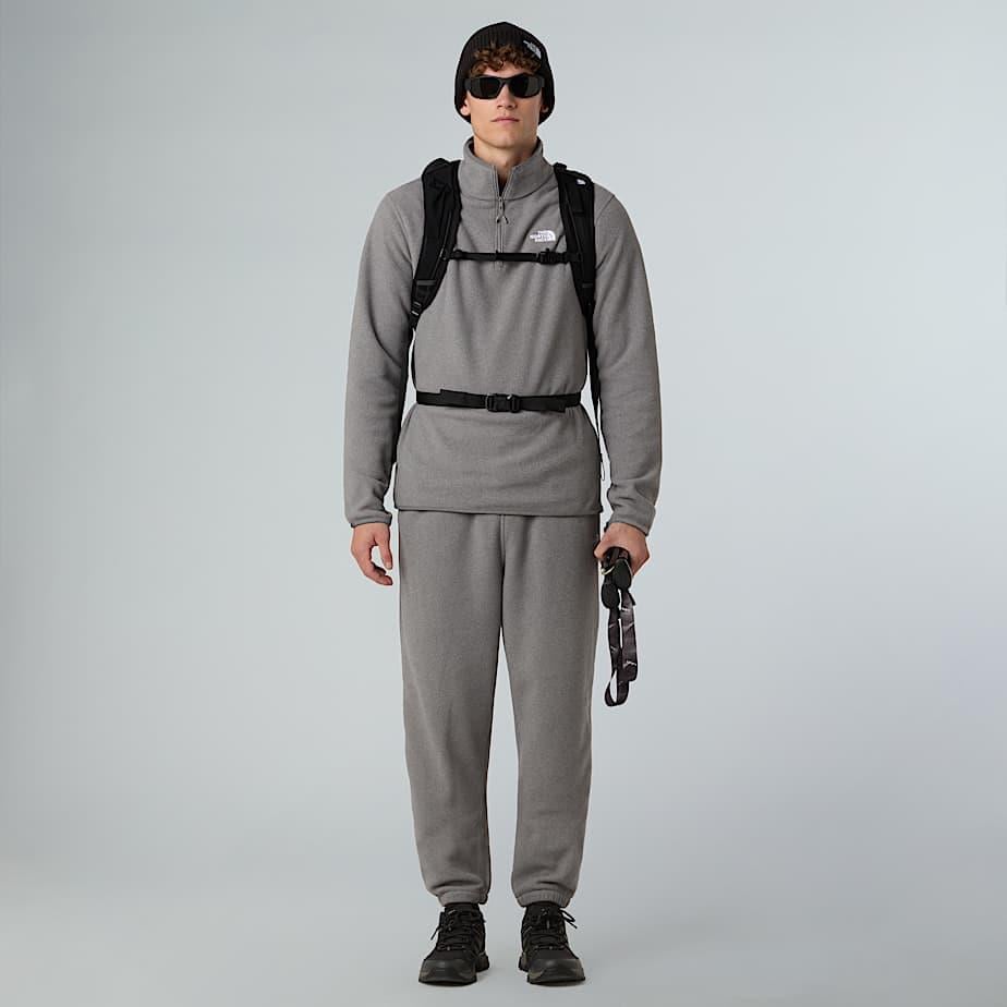 M GLACIER FLEECE 1/4 ZIP JACKET GREY