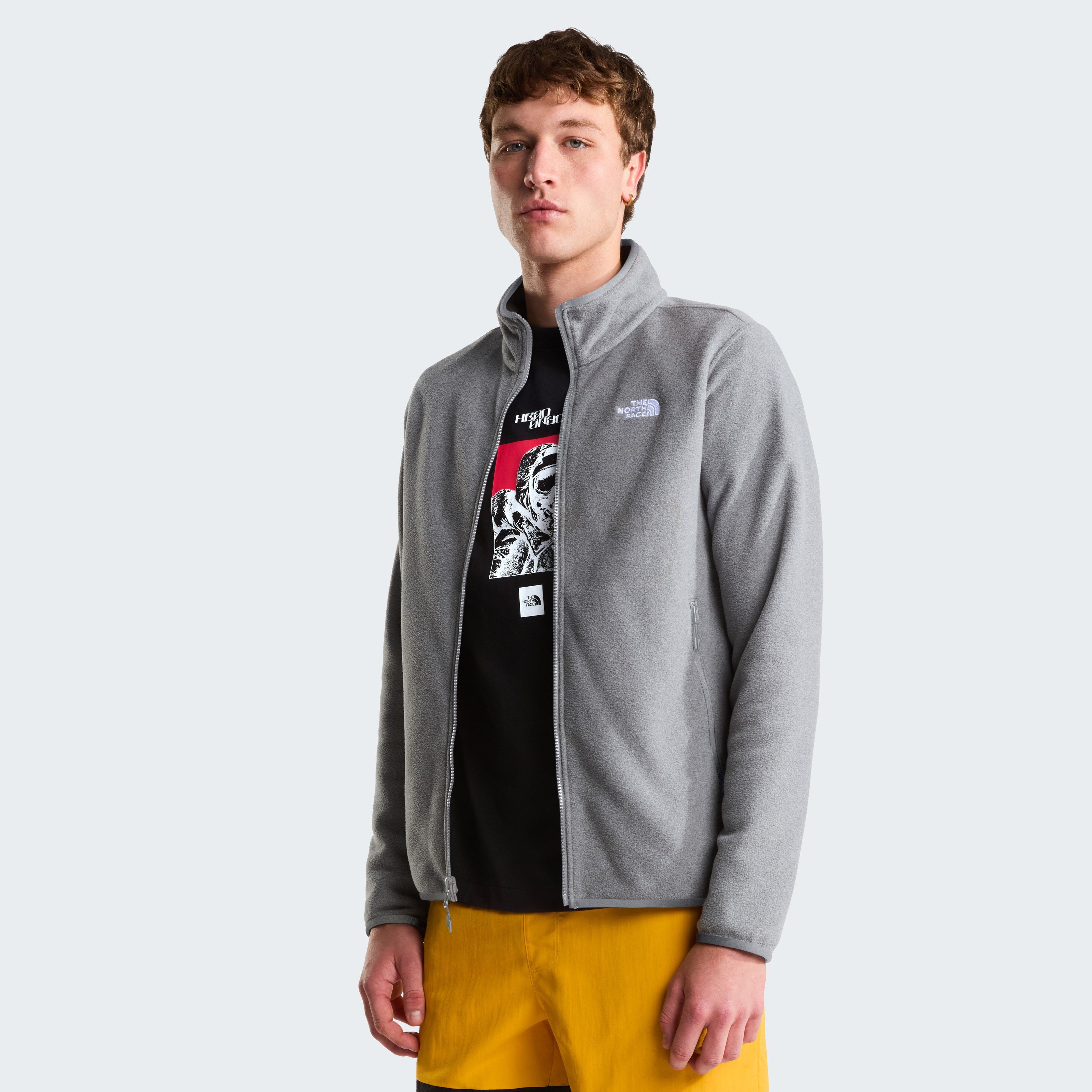 M GLACIER FLEECE JACKET GREY
