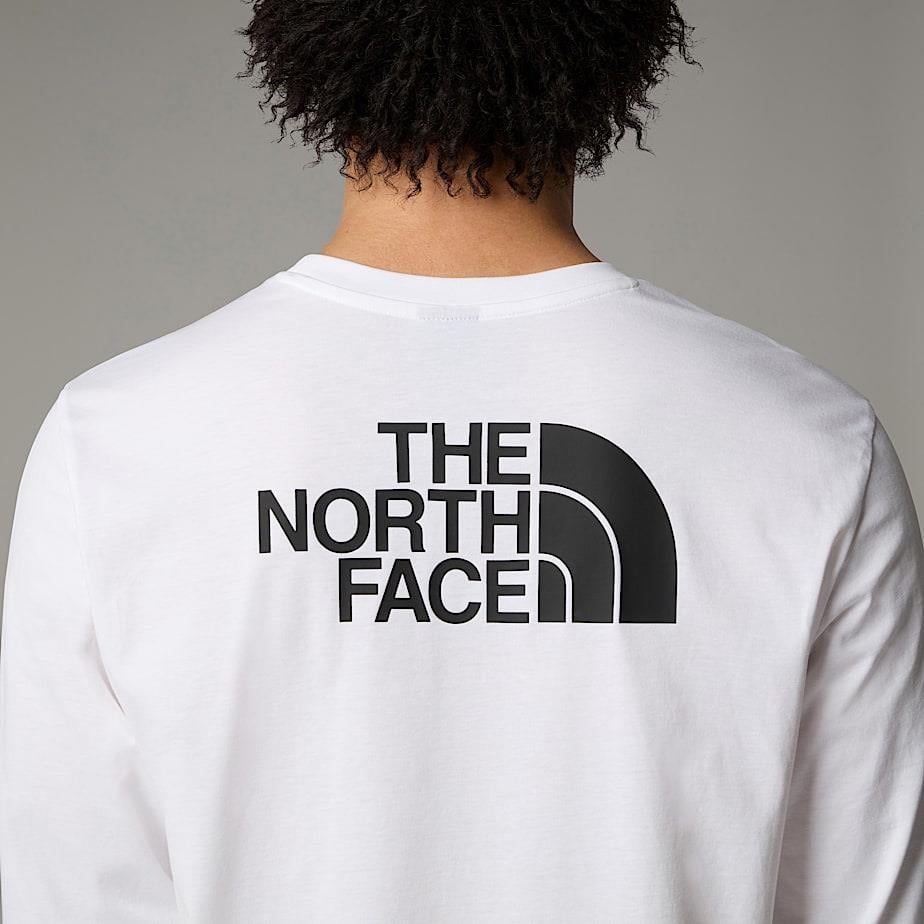 M L/S EASY TEE WHITE