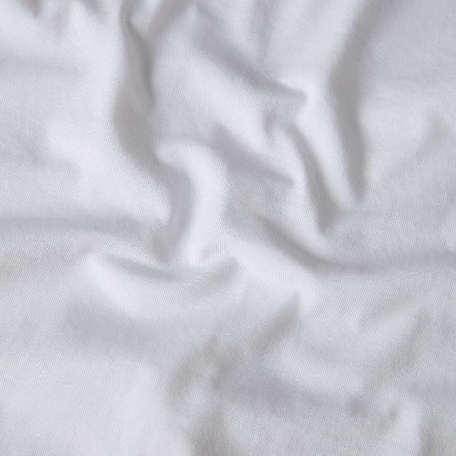 M L/S EASY TEE WHITE
