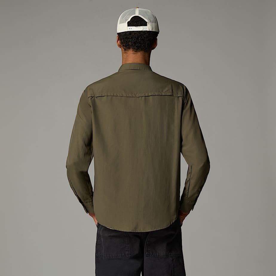 M L/S SEQUOIA SHIRT NEW TAUPE GREEN