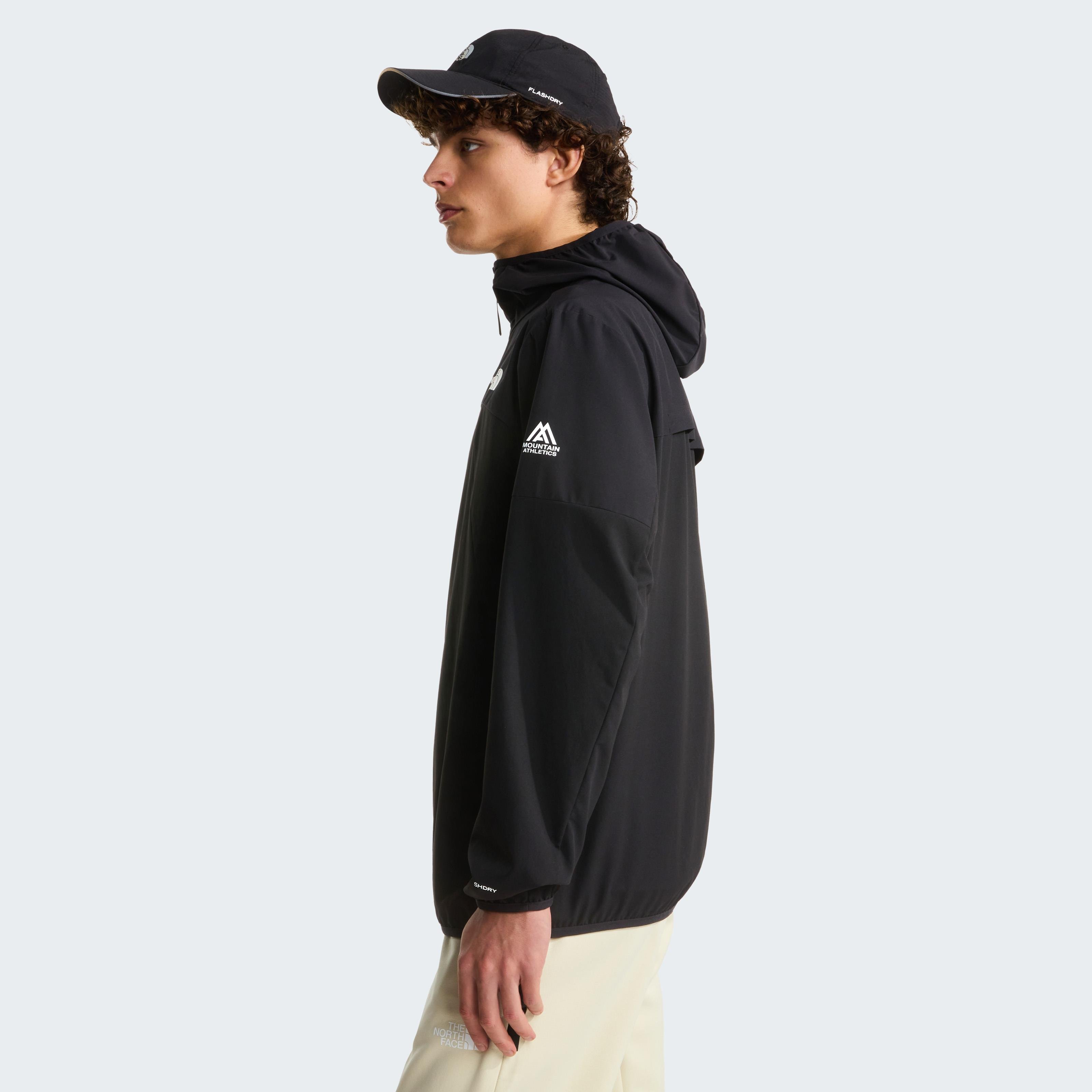 M MOUNTAIN ATHLETICS USHBA HOODED JACKET Black
