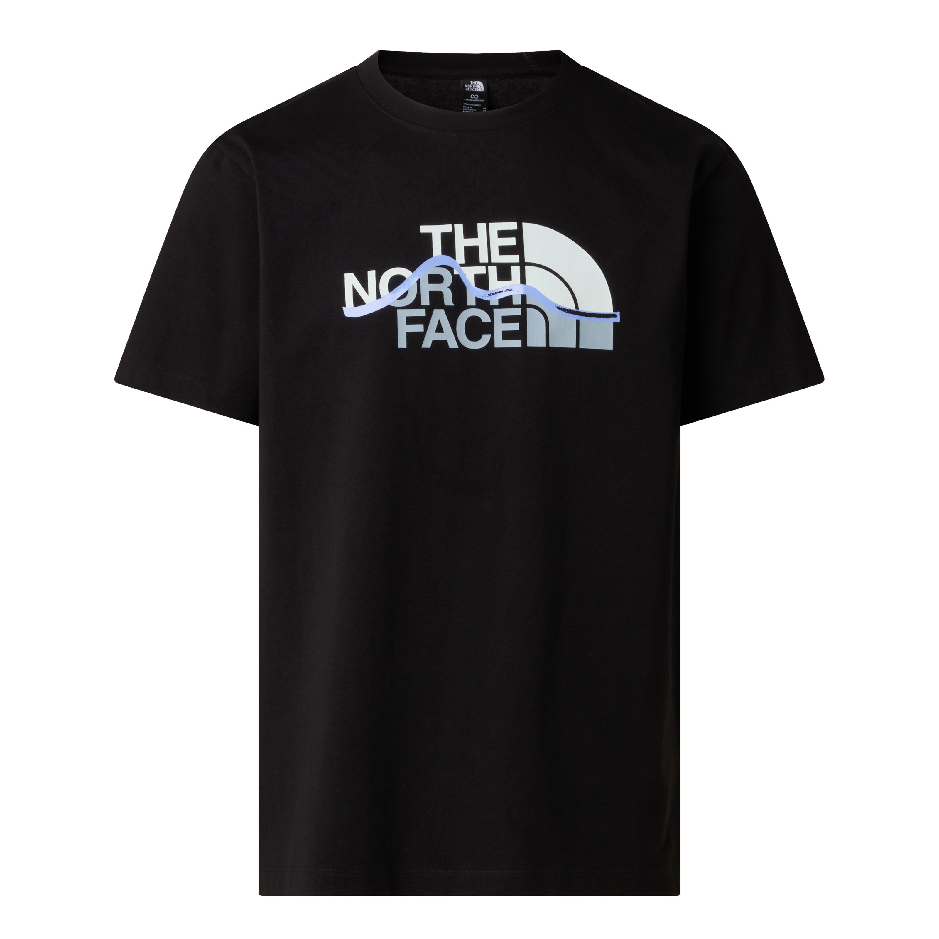 M MOUNTAIN LINE REGULAR SHORT SLEEVE TEE Black