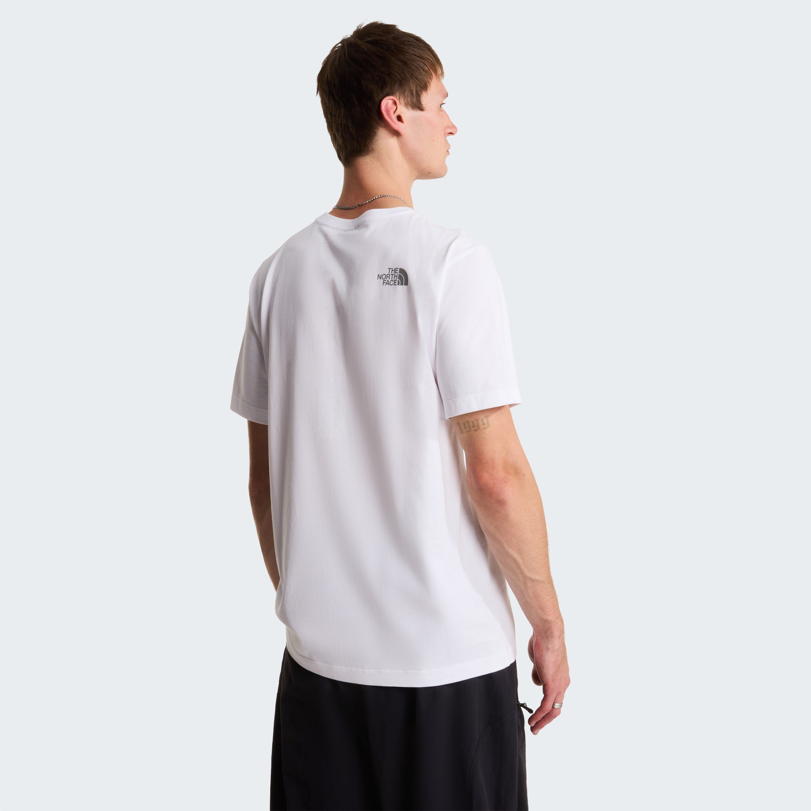 M MOUNTAIN LINE REGULAR SHORT SLEEVE TEE White