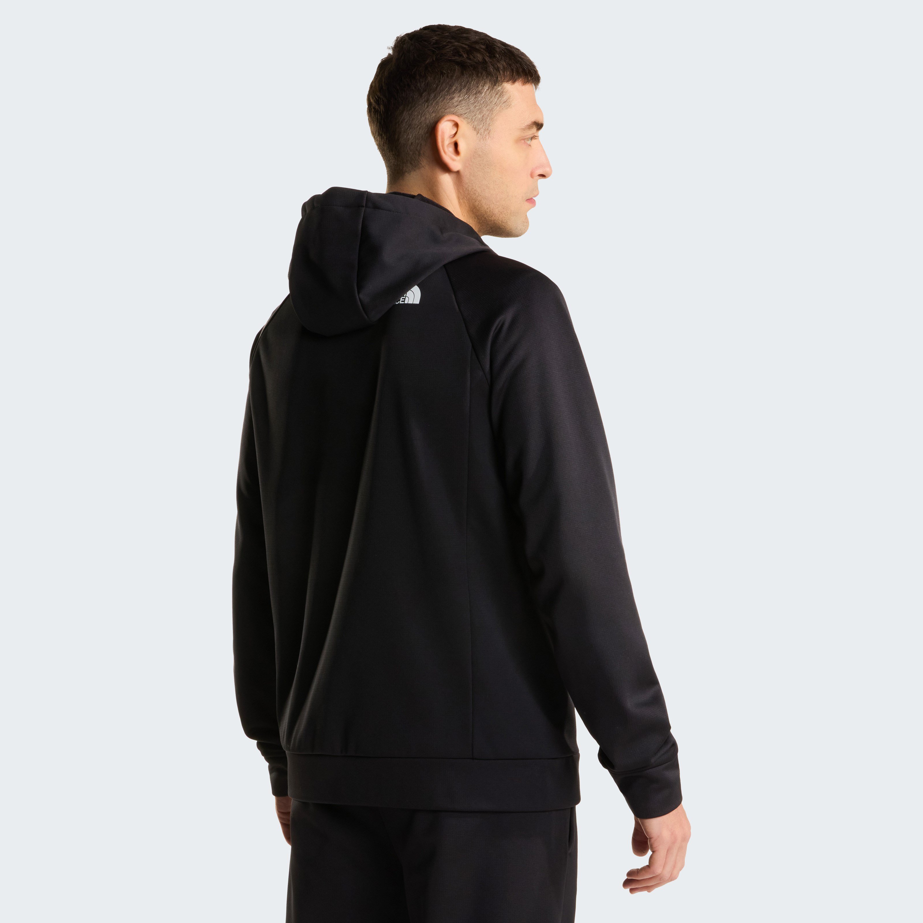M REAXION 2.0 HOODED FULL ZIP JACKET Black