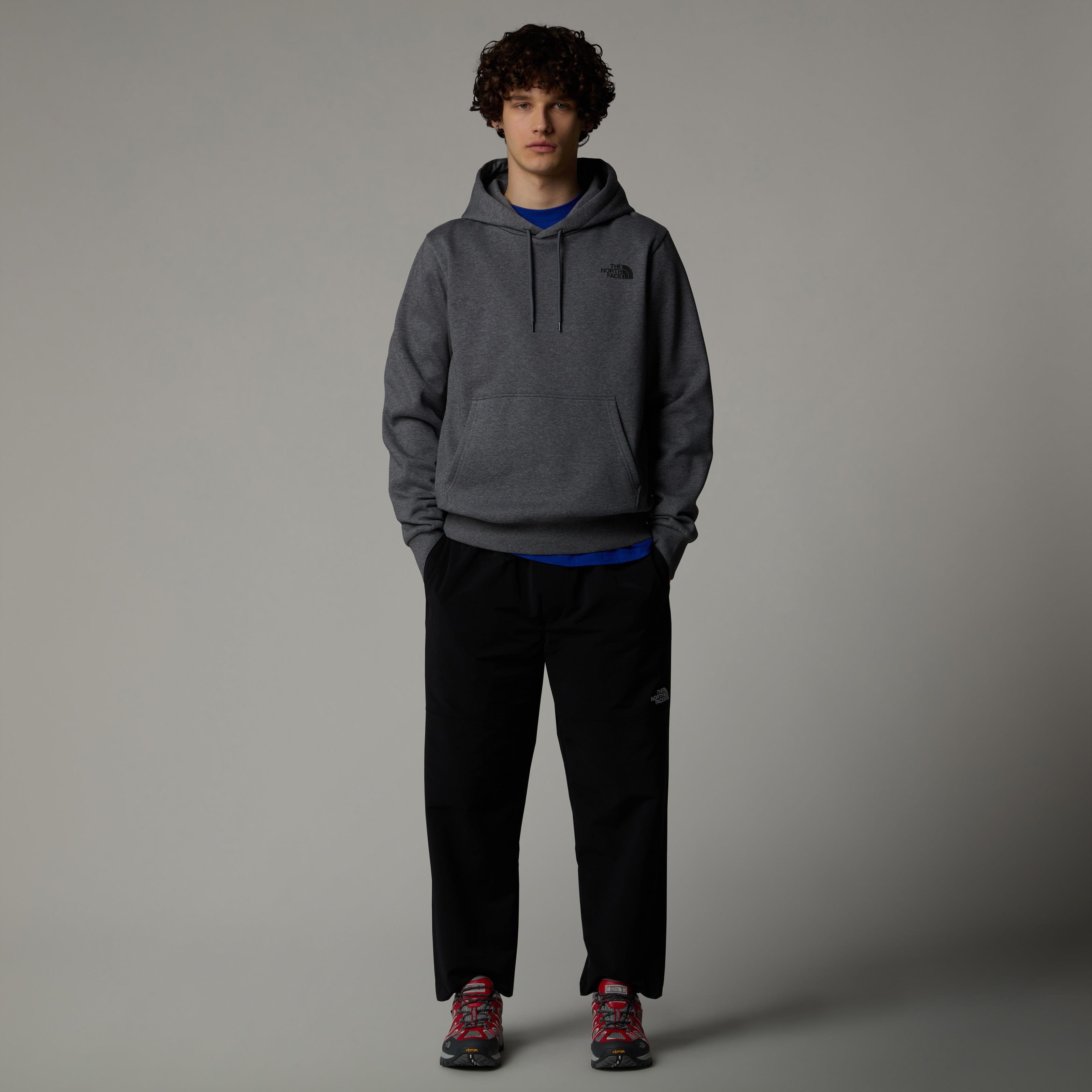 M SIMPLE DOME REGULAR HOODIE GREY