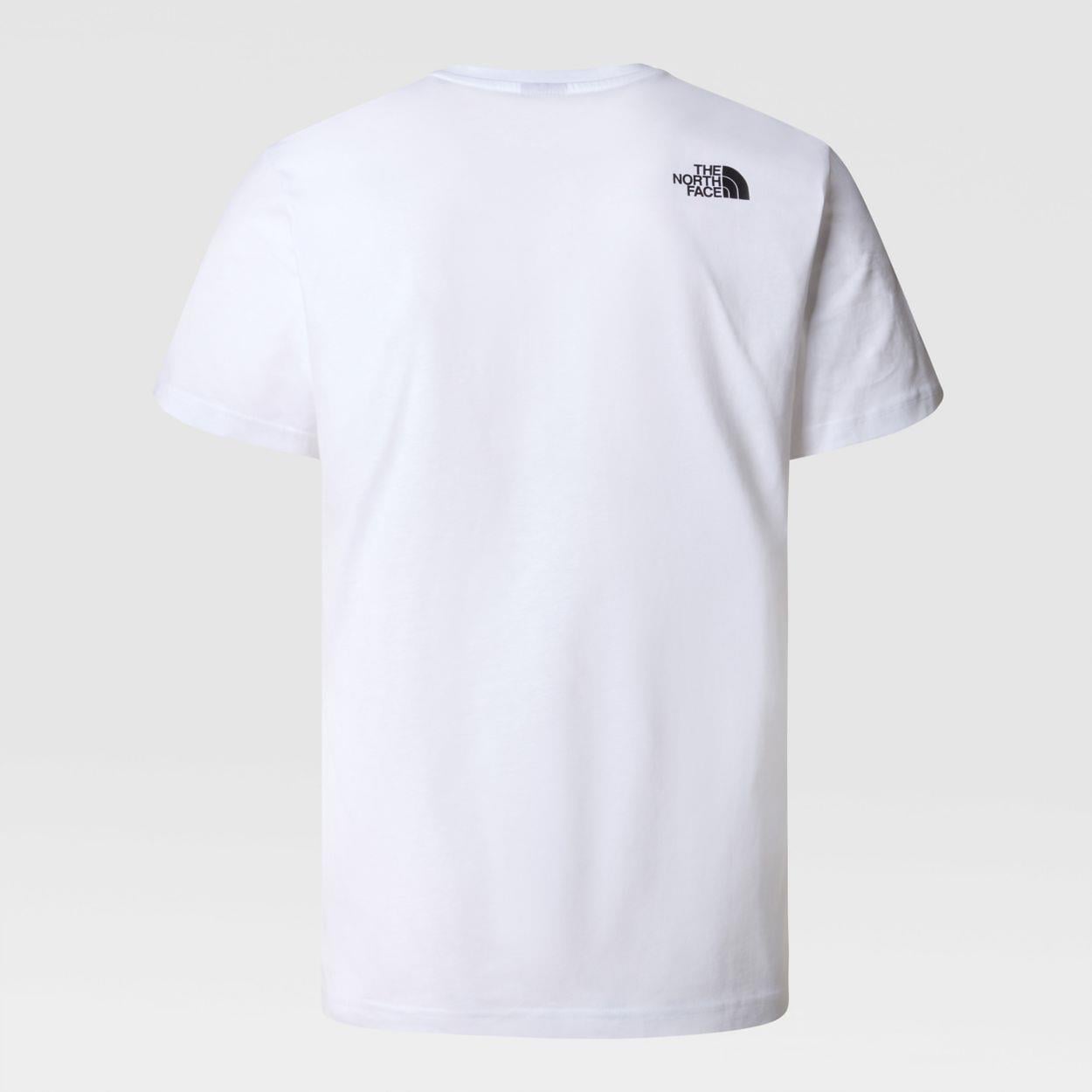 M S/S NEVER STOP EXPLORING TEE White
