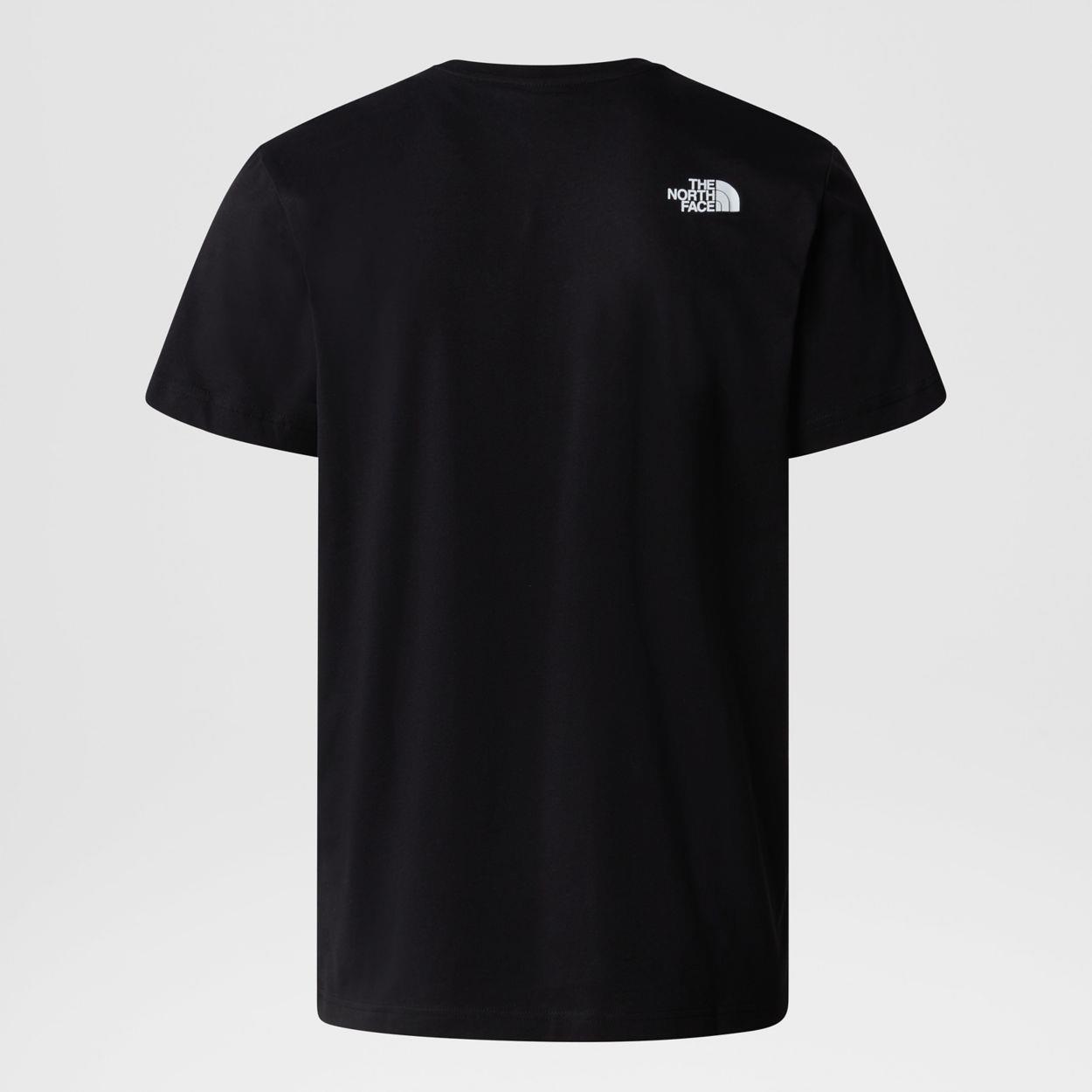 M S/S NEVER STOP EXPLORING TEE Black