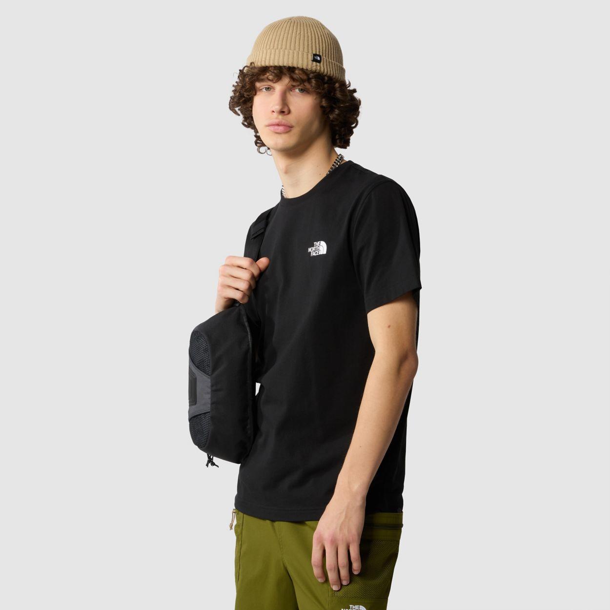 M S/S SIMPLE DOME TEE Black