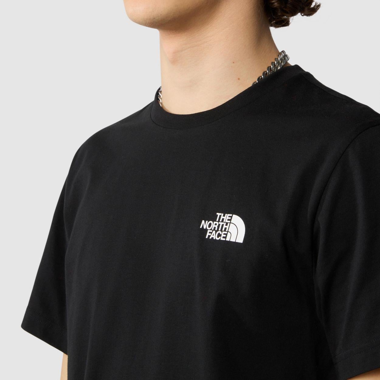 M S/S SIMPLE DOME TEE Black
