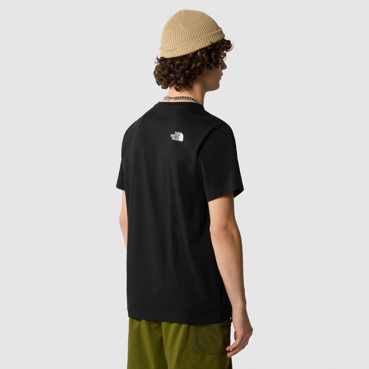 M S/S SIMPLE DOME TEE Black