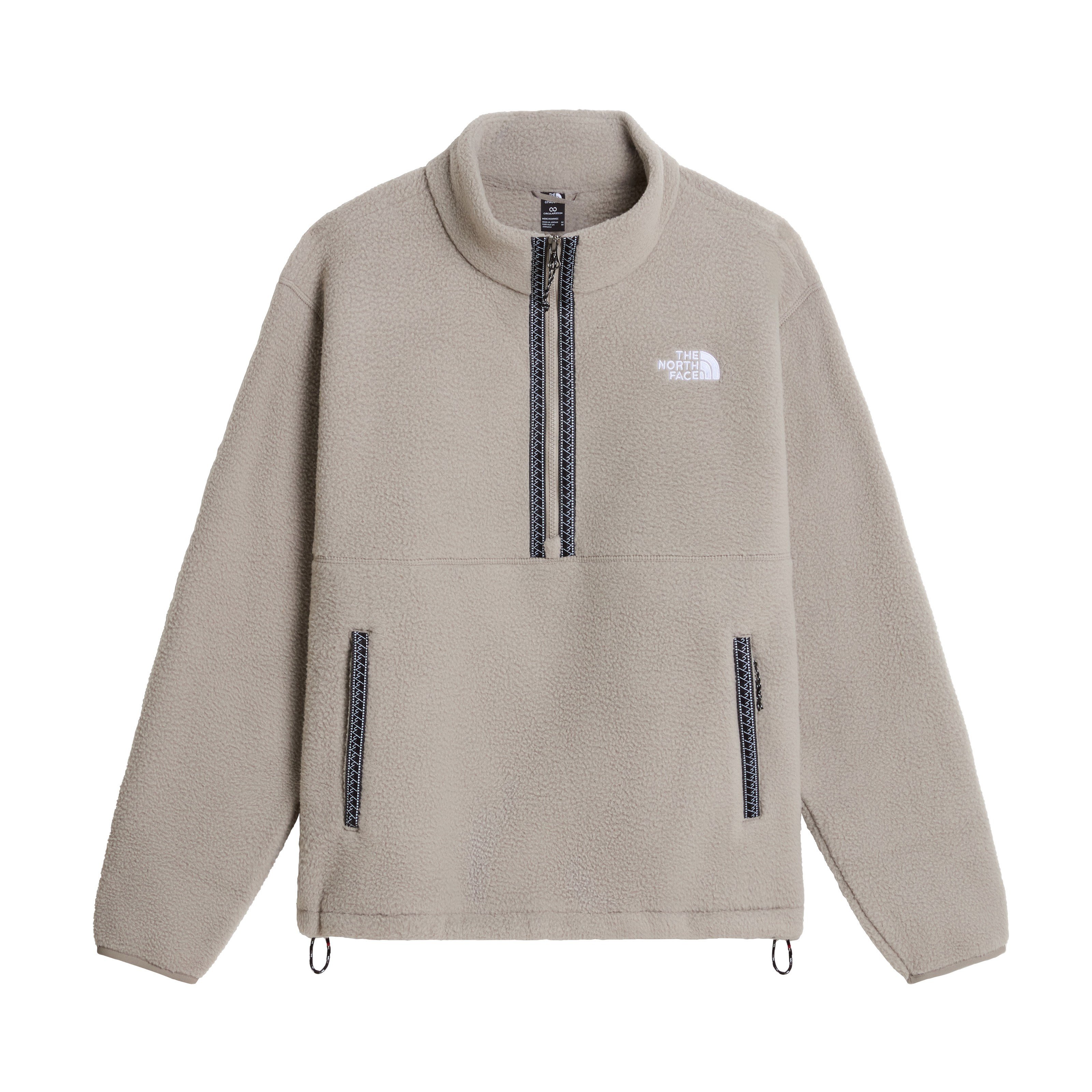 M TNF FLEESKI 1/4 ZIP PO Stone Slab