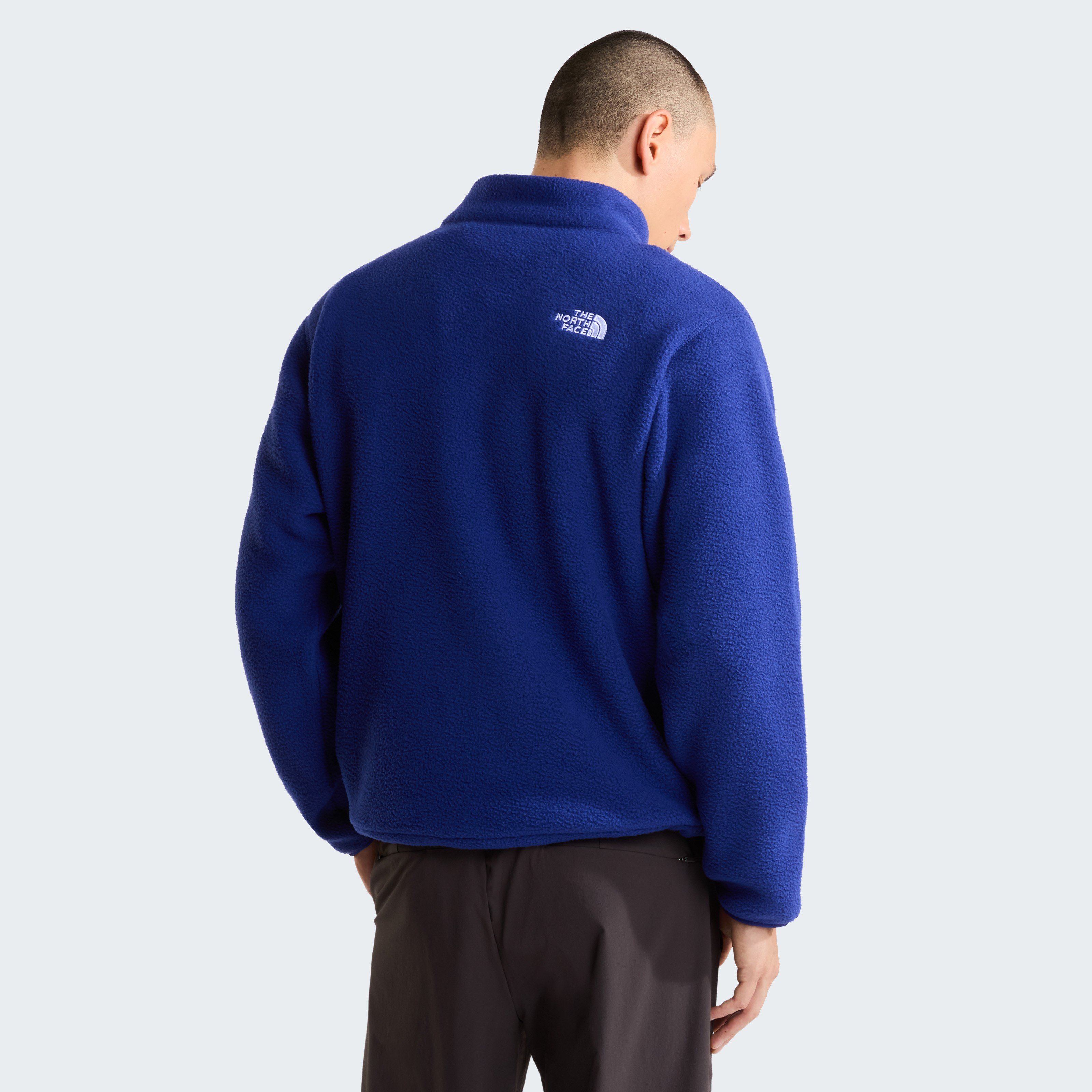 M TNF FLEESKI 1/4 ZIP PO Bold Blue