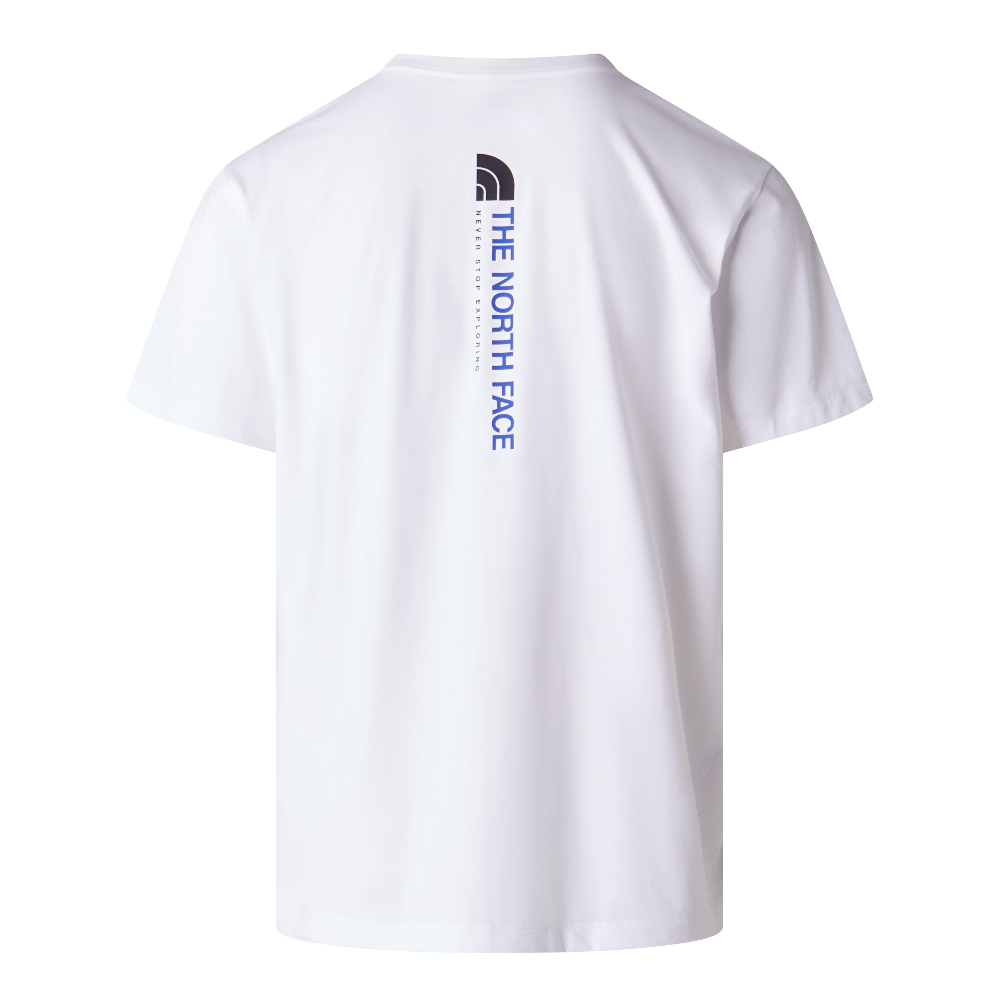 M VERTICAL REGULAR SHORT SLEEVE TEE-GRAP White