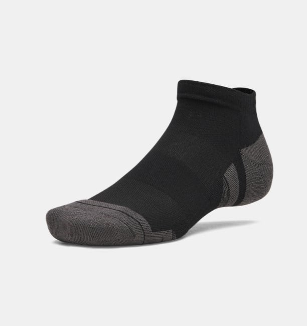 New Ua Perf Tech 3Pk Low Siyah