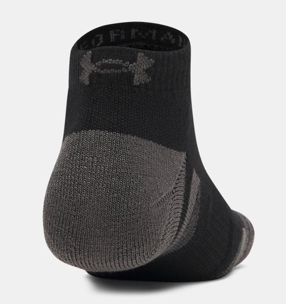 New Ua Perf Tech 3Pk Low Siyah
