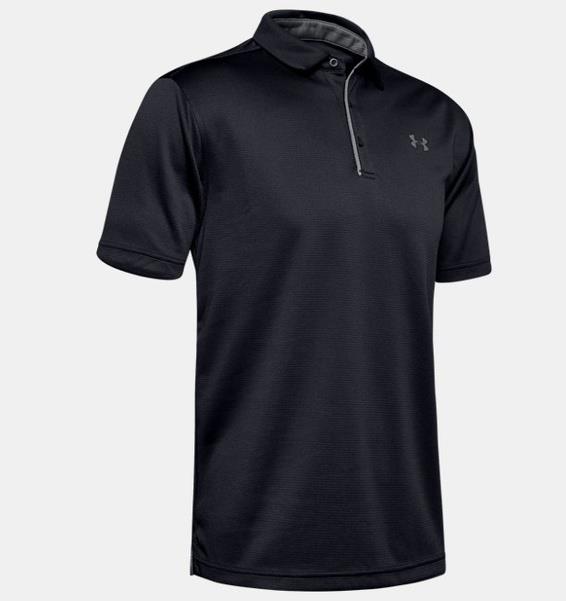 Tech Polo Black