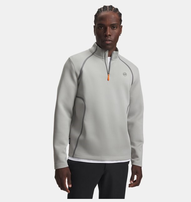Ua Drive Midlayer 1/4 Zip Gri