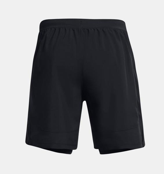 UA LAUNCH 7'' 2-IN-1 SHORTS Black