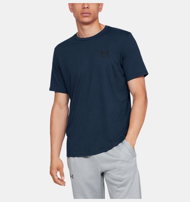UA M SPORTSTYLE LC SS Dark Blue