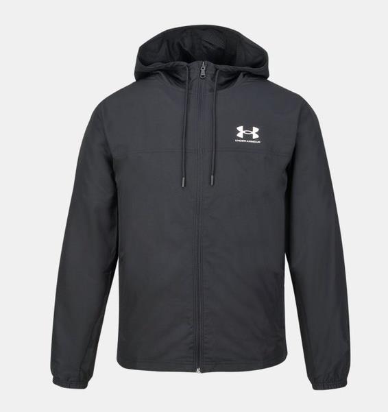UA Rival Wvn Windbreaker Black