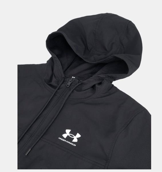 UA Rival Wvn Windbreaker Black