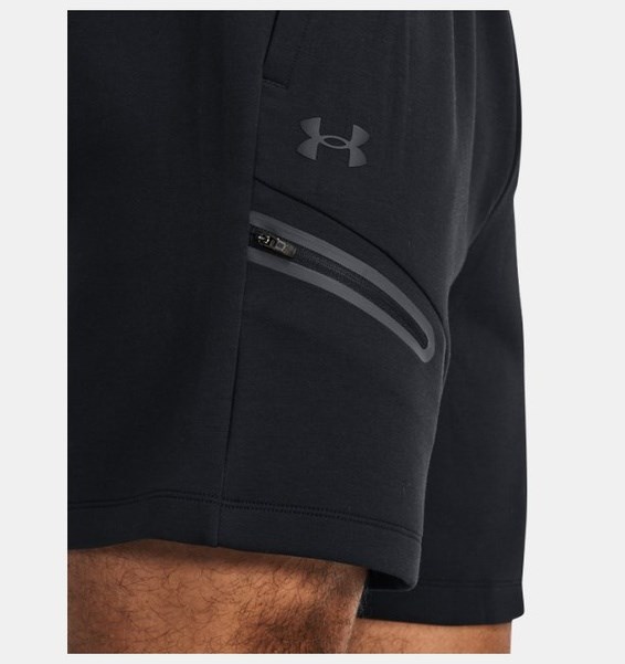 UA Unstoppable Flc Shorts Black