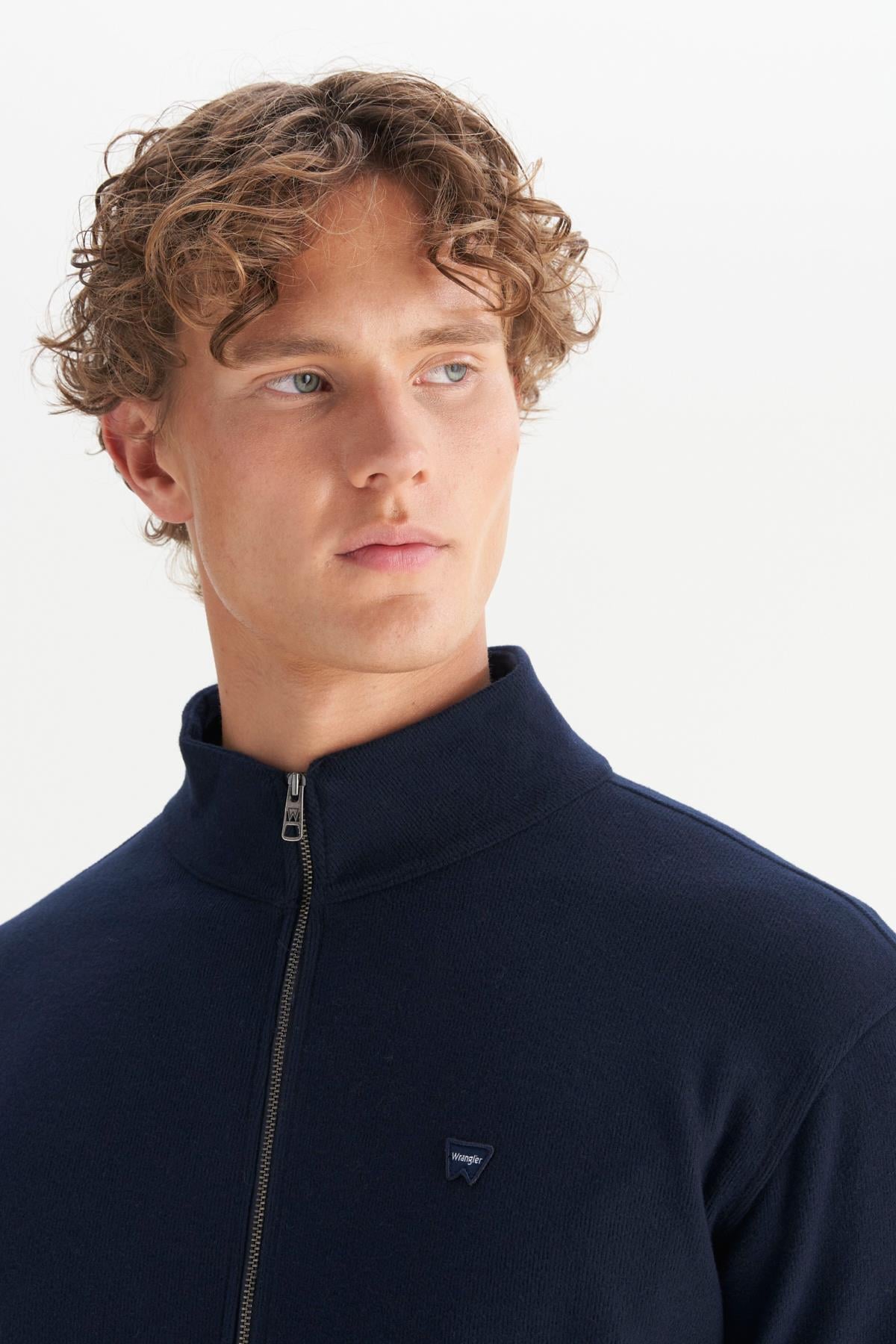 Erkek Selanik Full Zip Sweatshirt Navy