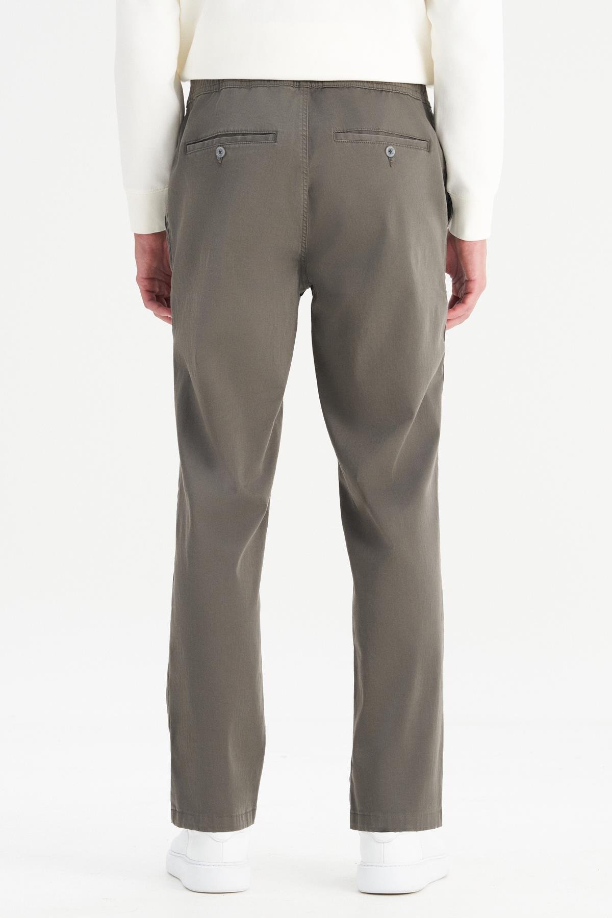 Erkek Tencel Pantolon Light Khaki