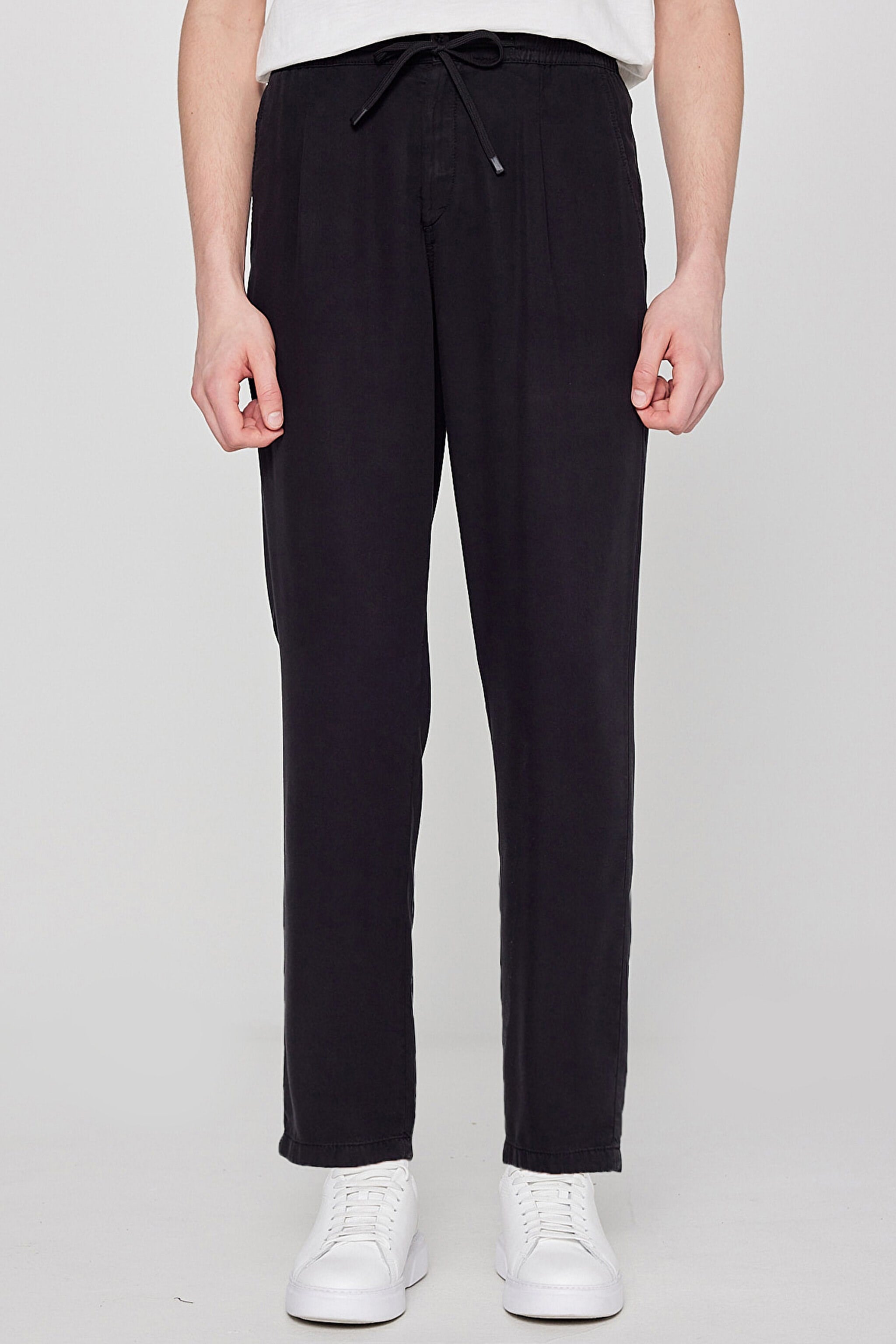 Tencel Pantolon Siyah