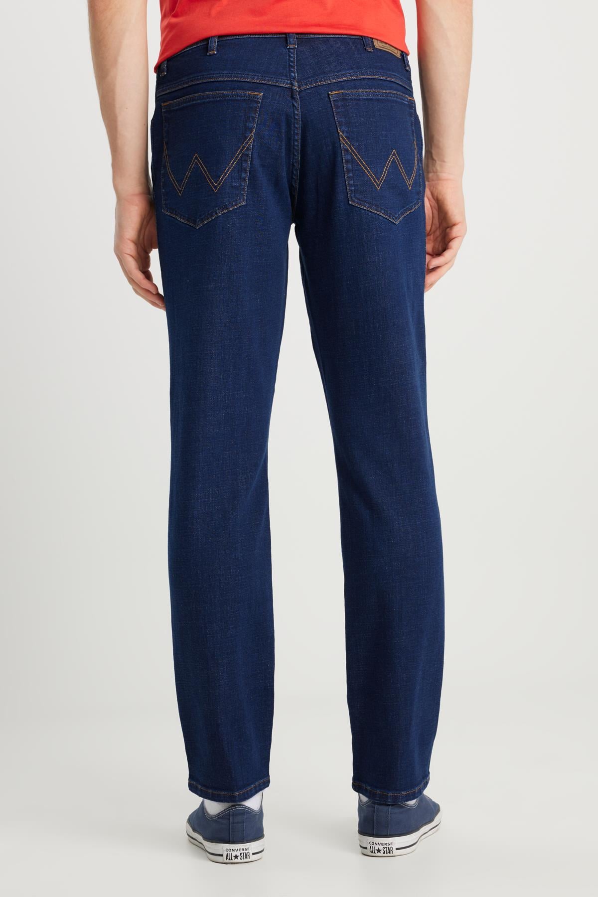 Texas Slim Denim Pantolon Dark Indigo