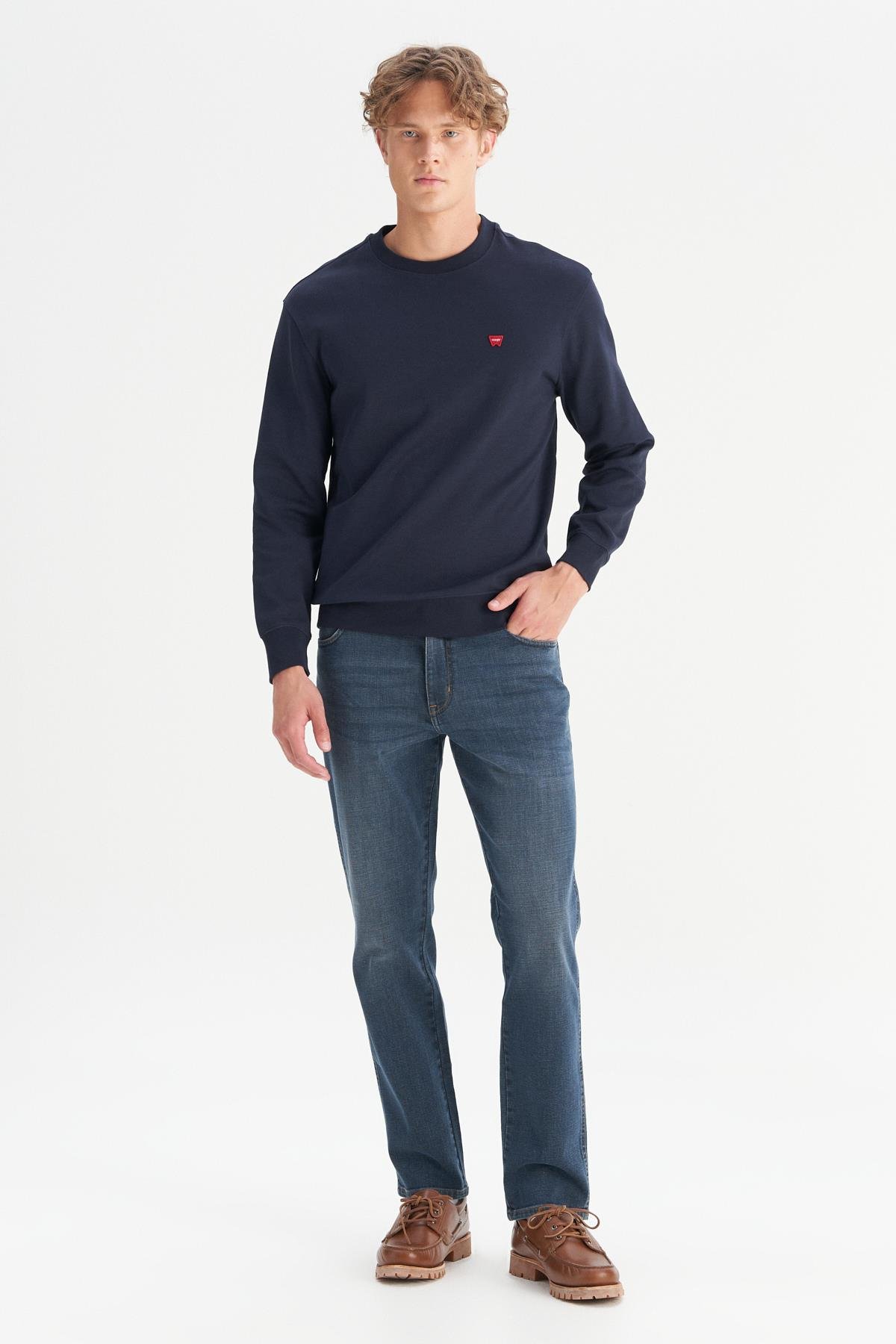 Texas Slim Denim Pantolon Dark Indigo