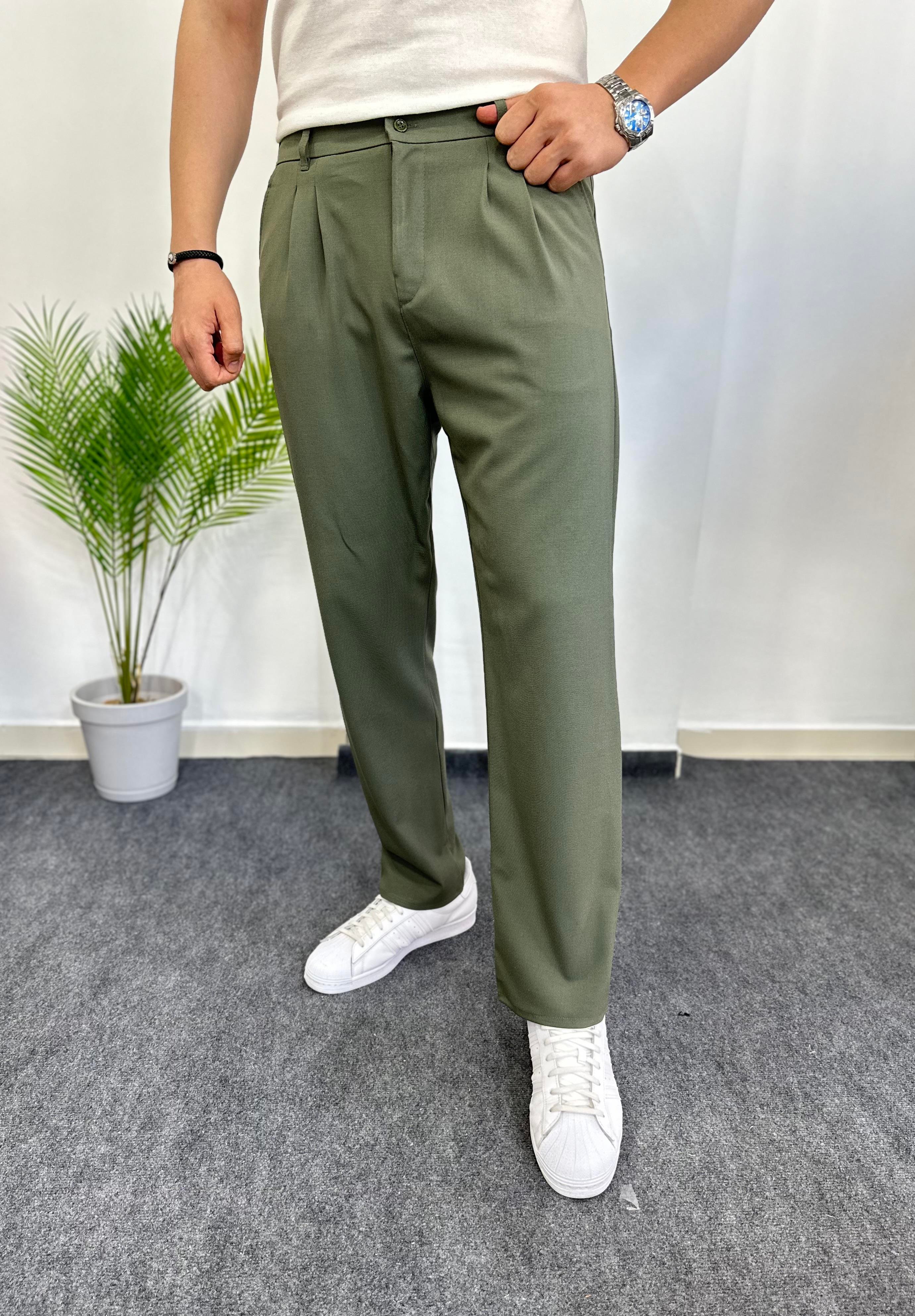 Çağla Baggy Kumaş Pantolon 