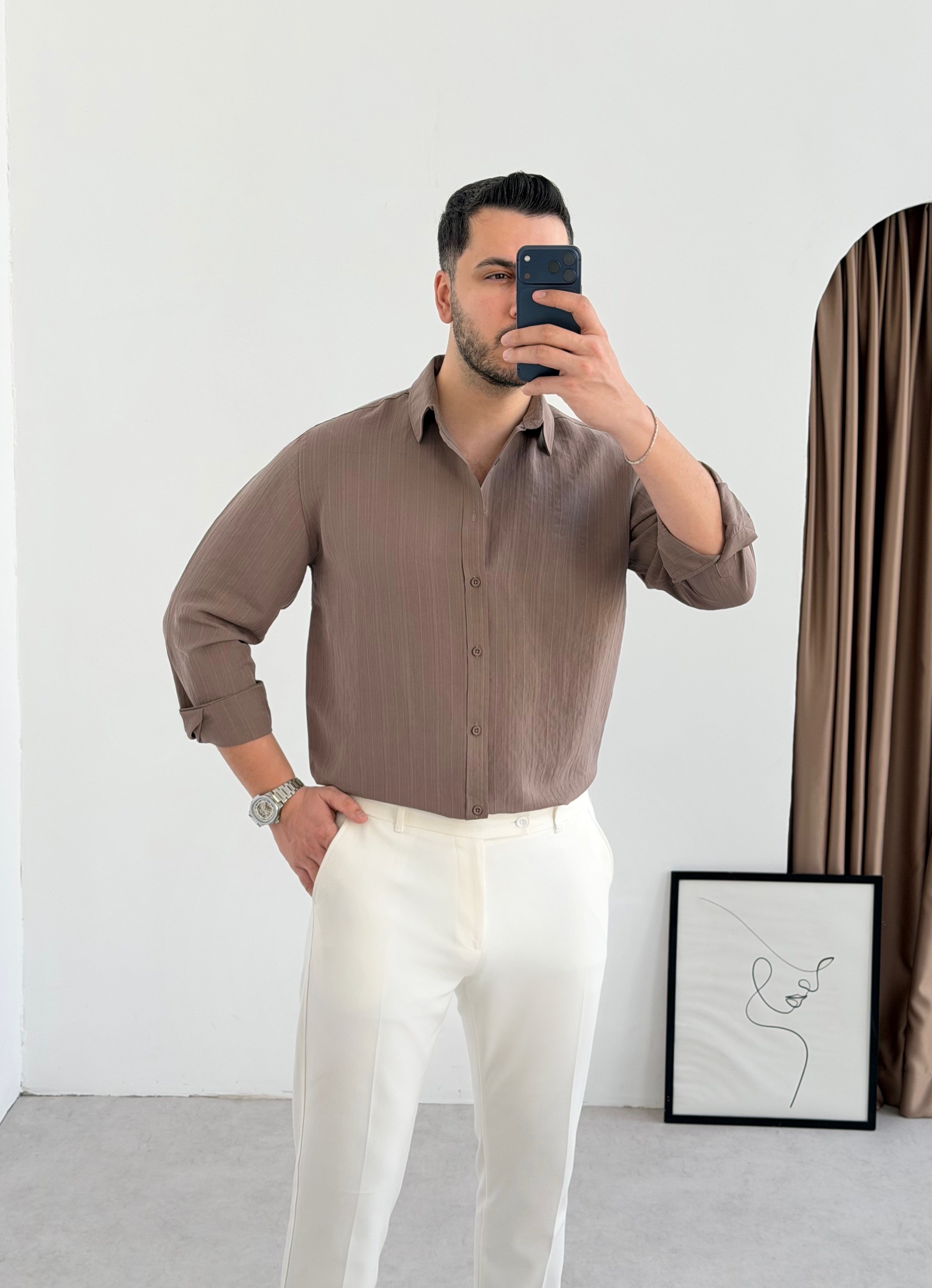 Eros Vizon Oversize Gömlek