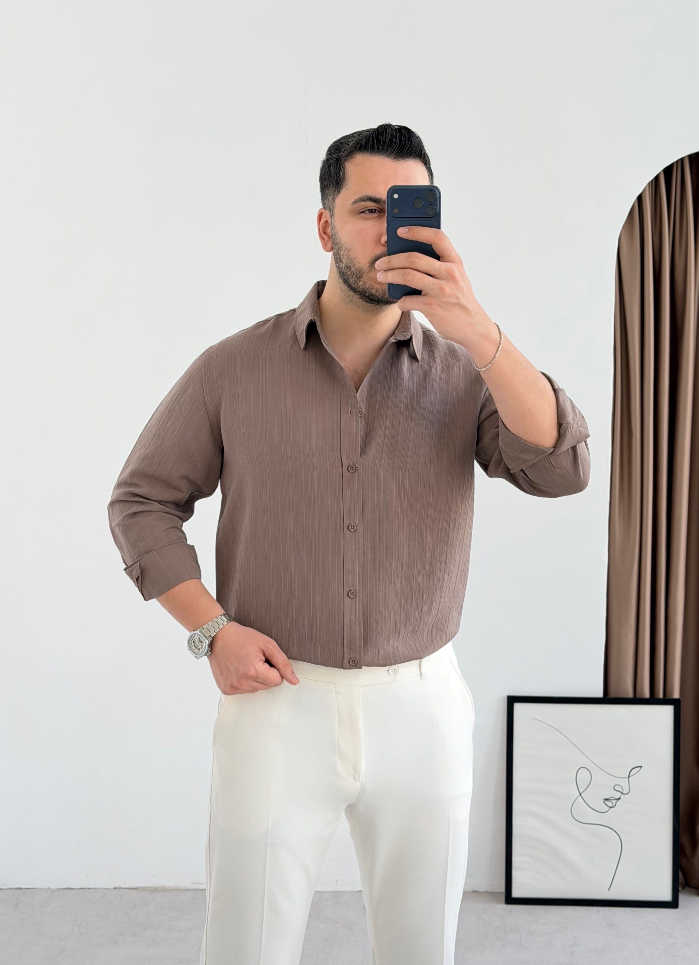 Eros Vizon Oversize Gömlek