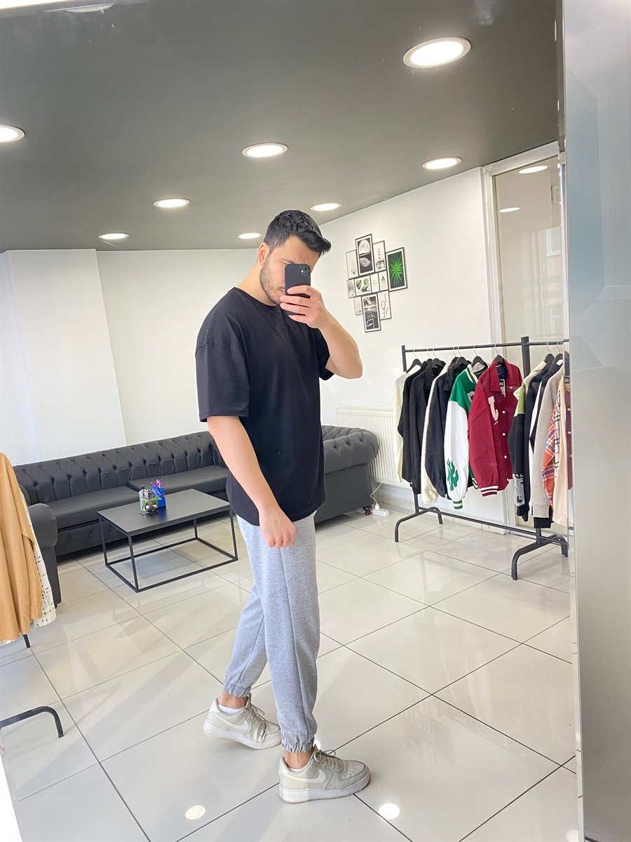 Gri Jogger Eşofman