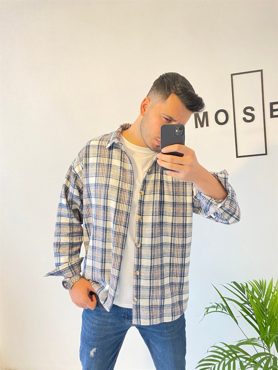 Oversize Oduncu Gömlek