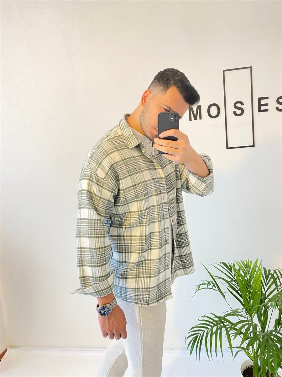 Oversize Oduncu Gömlek