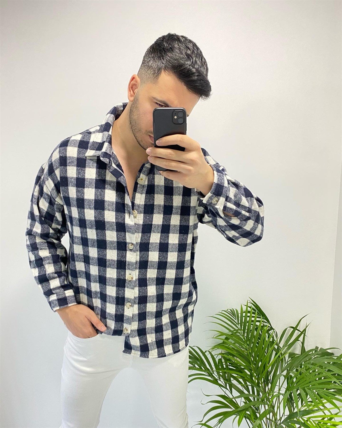 Oversize Oduncu Gömlek