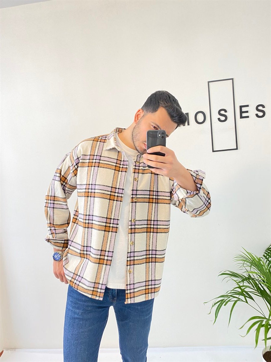 Oversize Oduncu Gömlek