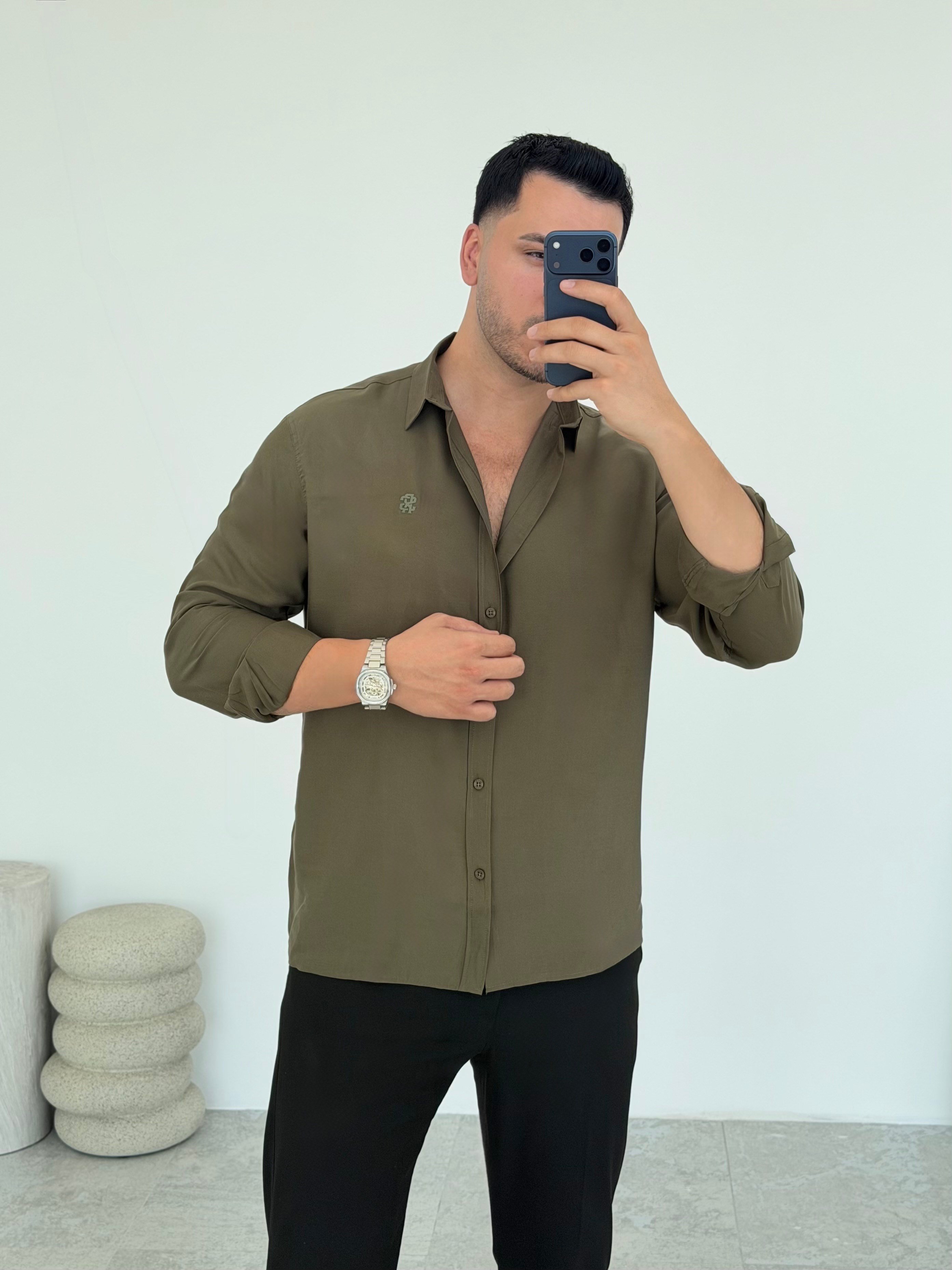Rs Tensel Haki Gömlek 