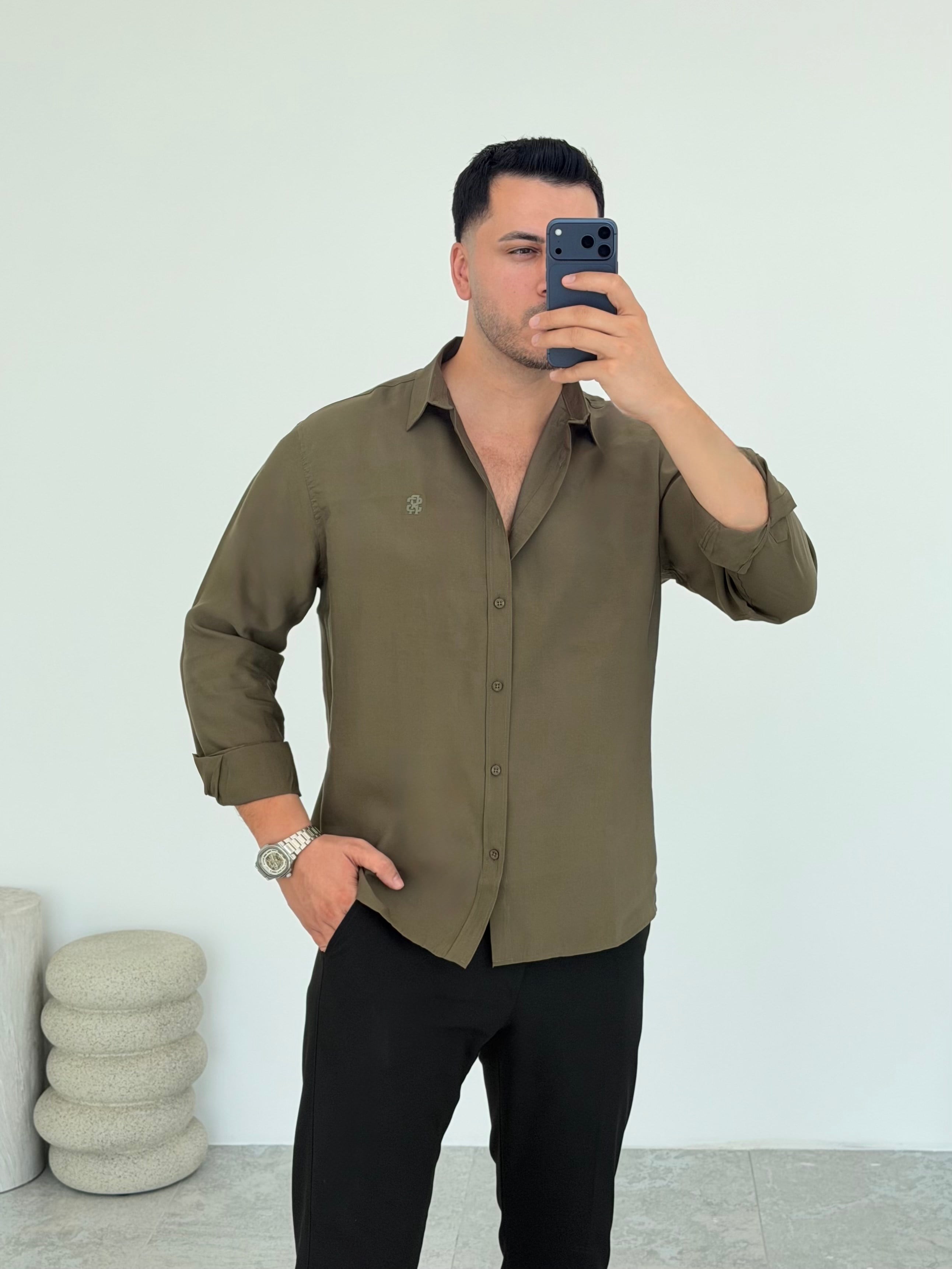 Rs Tensel Haki Gömlek 