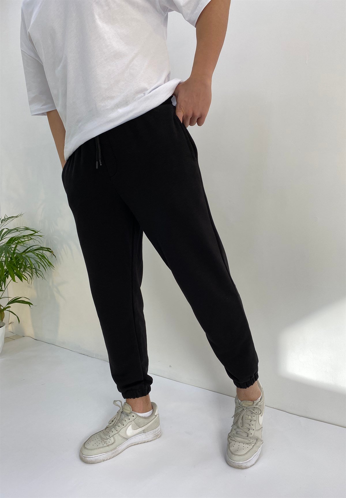 Siyah Jogger Eşofman