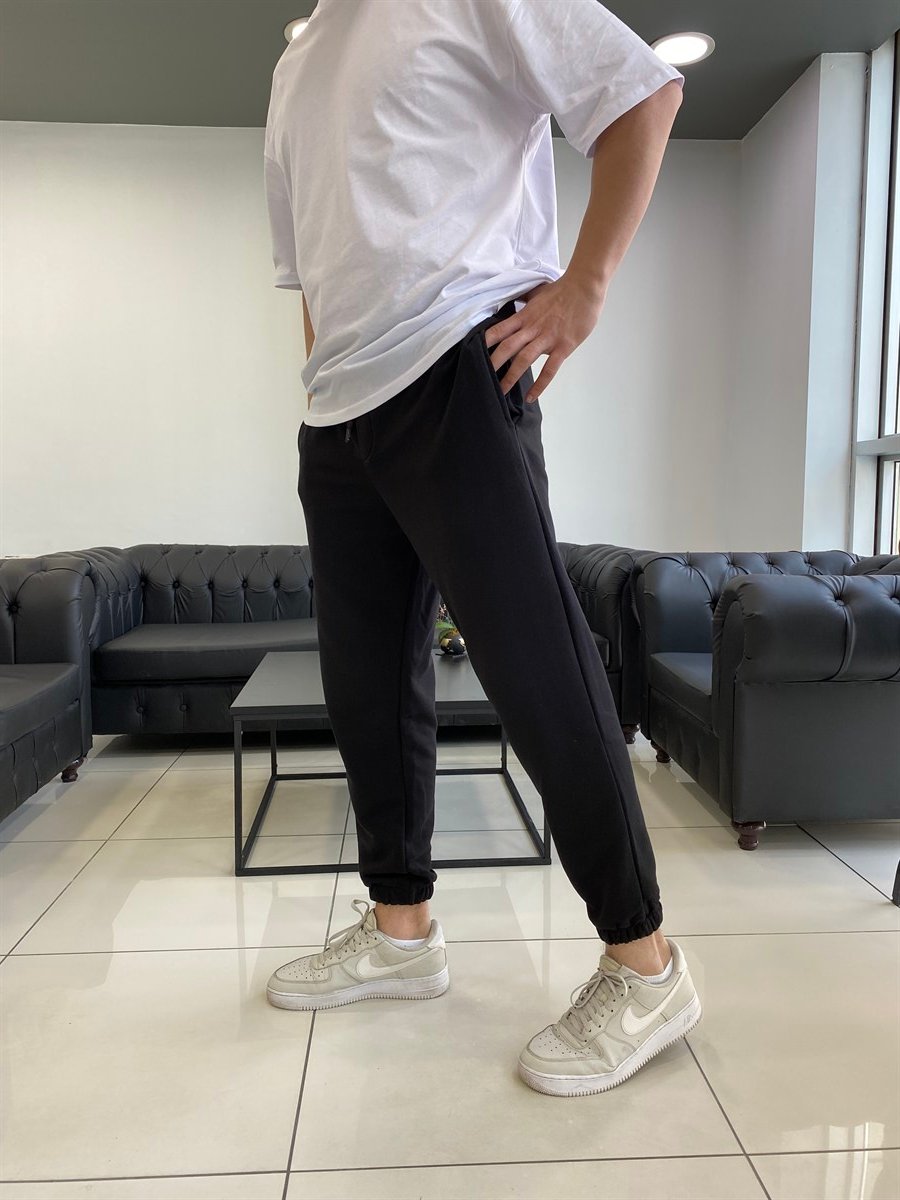 Siyah Jogger Eşofman