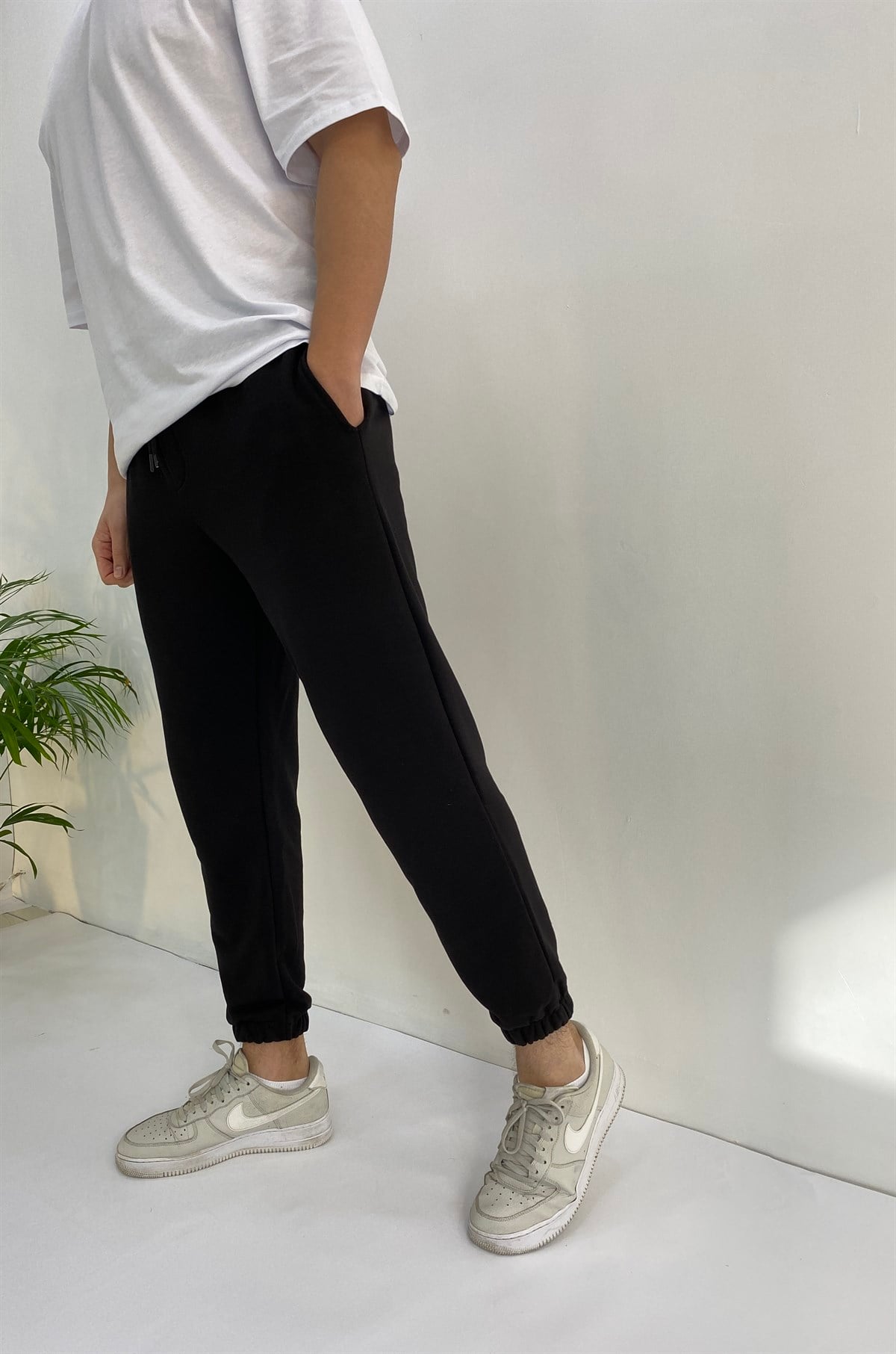 Siyah Jogger Eşofman