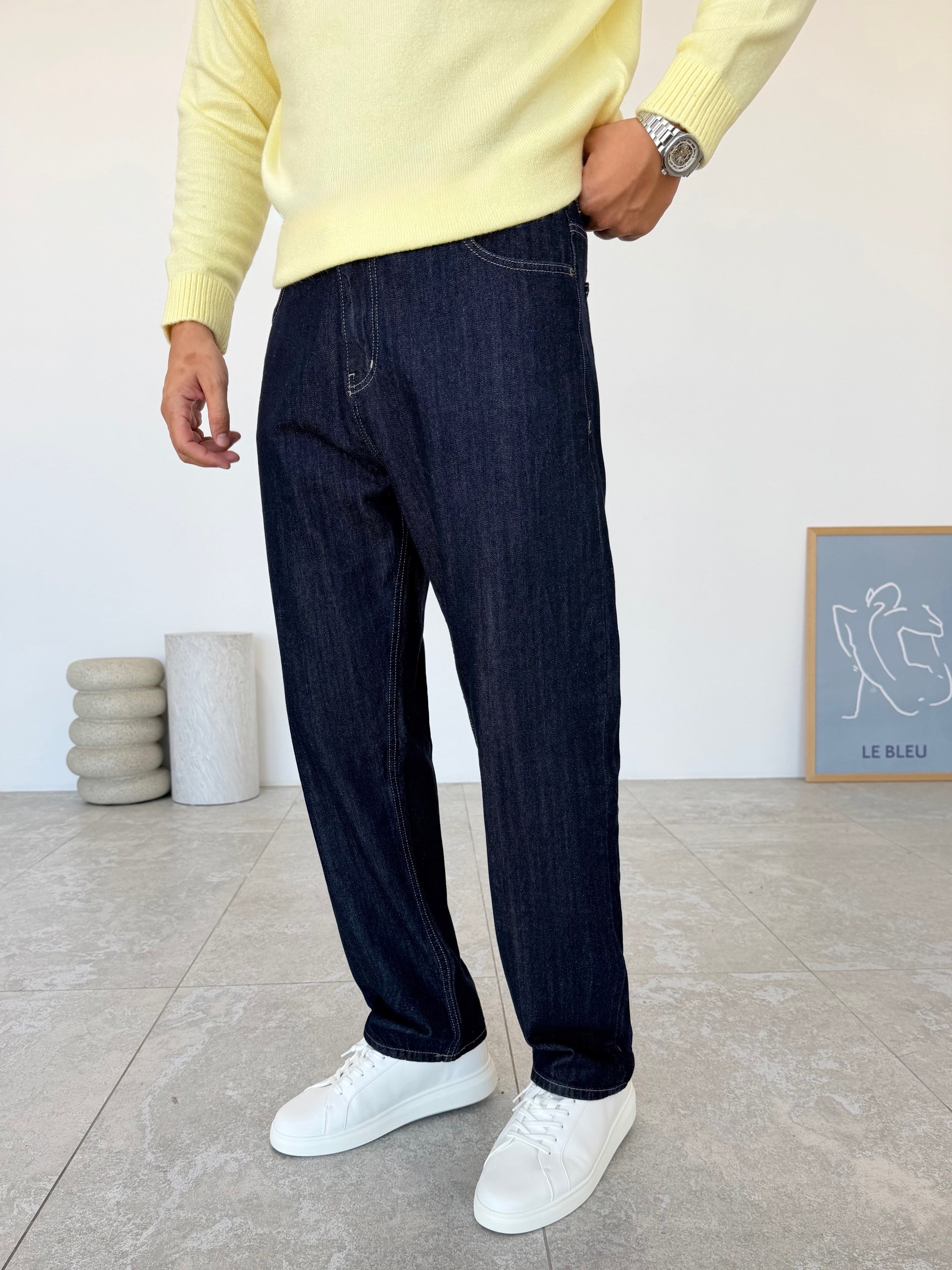 Torgex Lacivert Baggy Kot Pantolon 