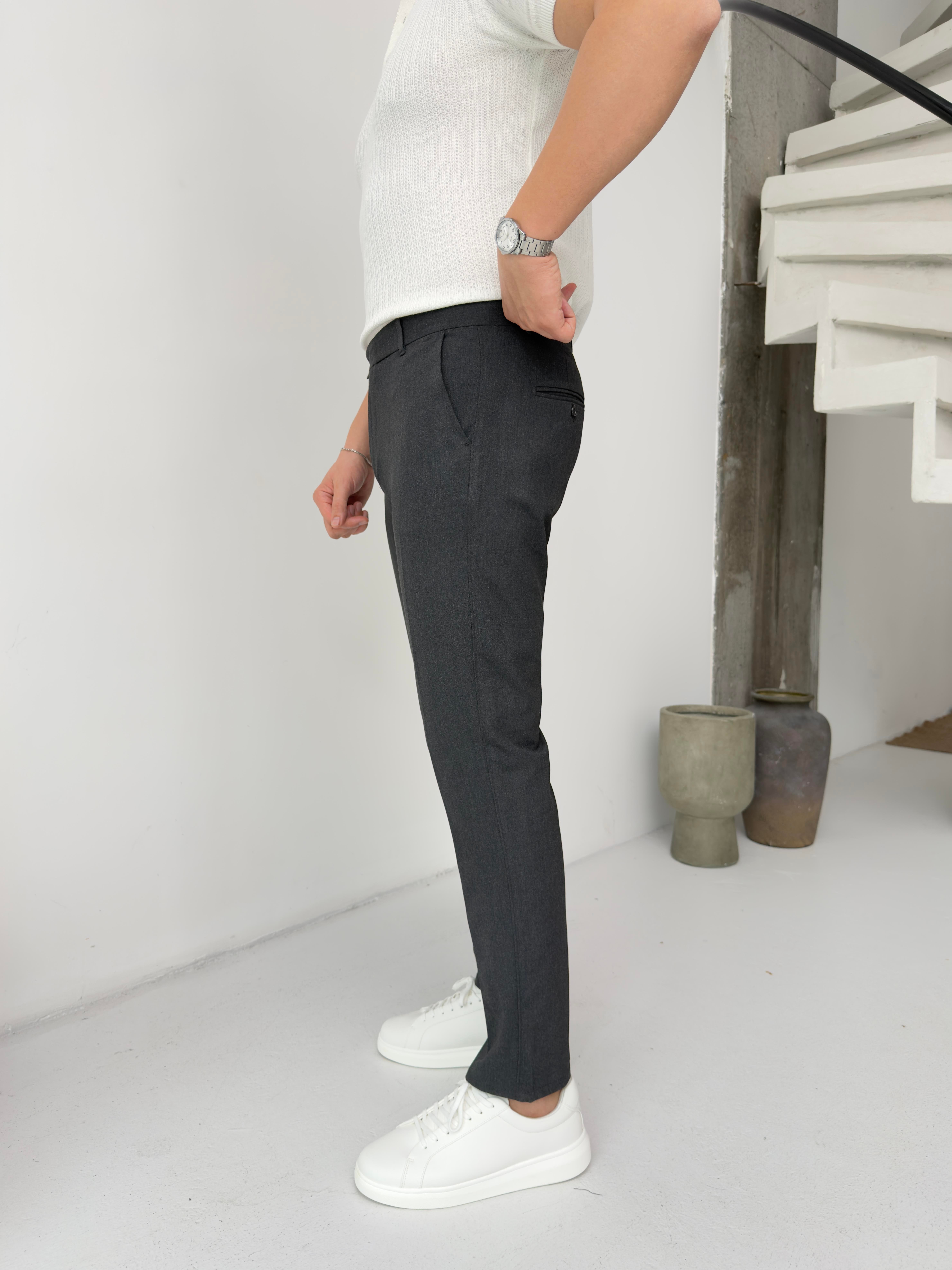Urban Fit Antrasit Kumaş Pantolon